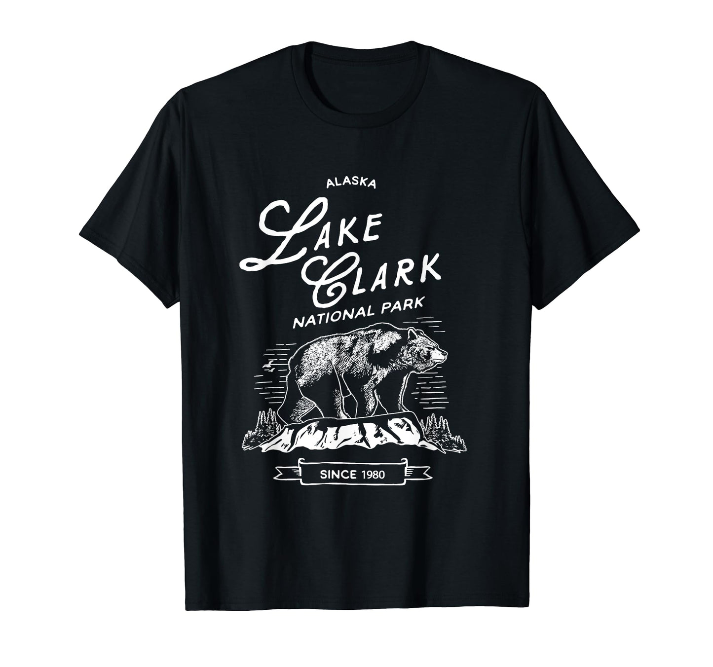 Lake Clark National Park Bear Alaska T-Shirt - Streetwear Style Men Women - T-Shirt, Sweatshirt, Hoodie