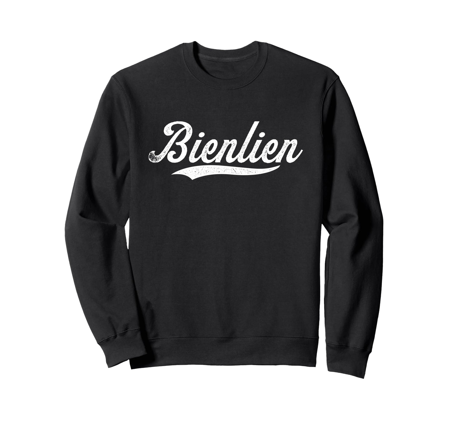 Distressed Script Michael Bienlien Sweatshirt - Unique Graphic for Adults - T-Shirt, Sweatshirt, Hoodie