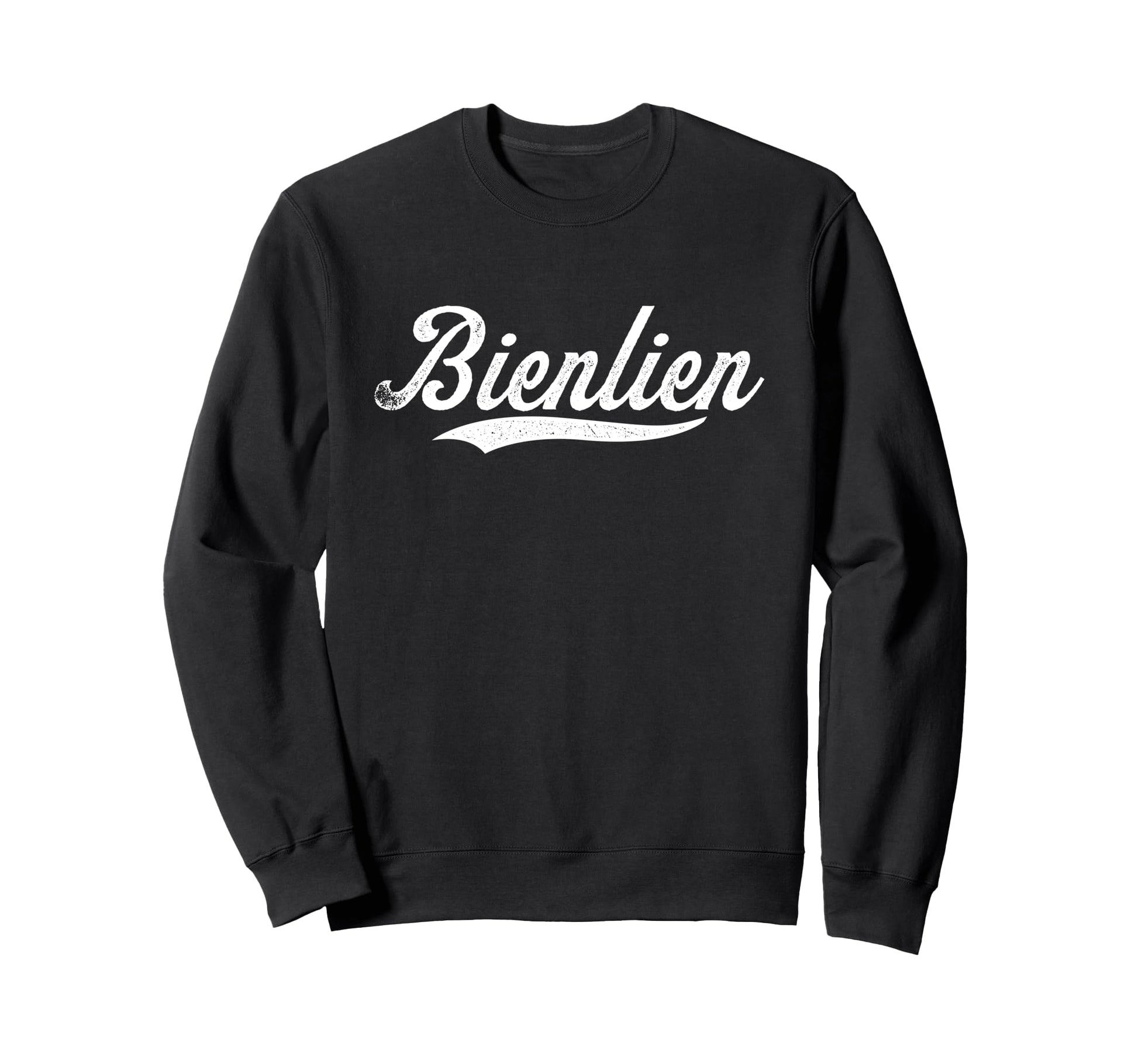 Distressed Script Michael Bienlien Sweatshirt - Unique Graphic for Adults - T-Shirt, Sweatshirt, Hoodie