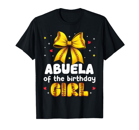 Abuela Birthday Baseball T-Shirt - Casual Everyday Wear for Adults - T-Shirt, Sweatshirt, Hoodie