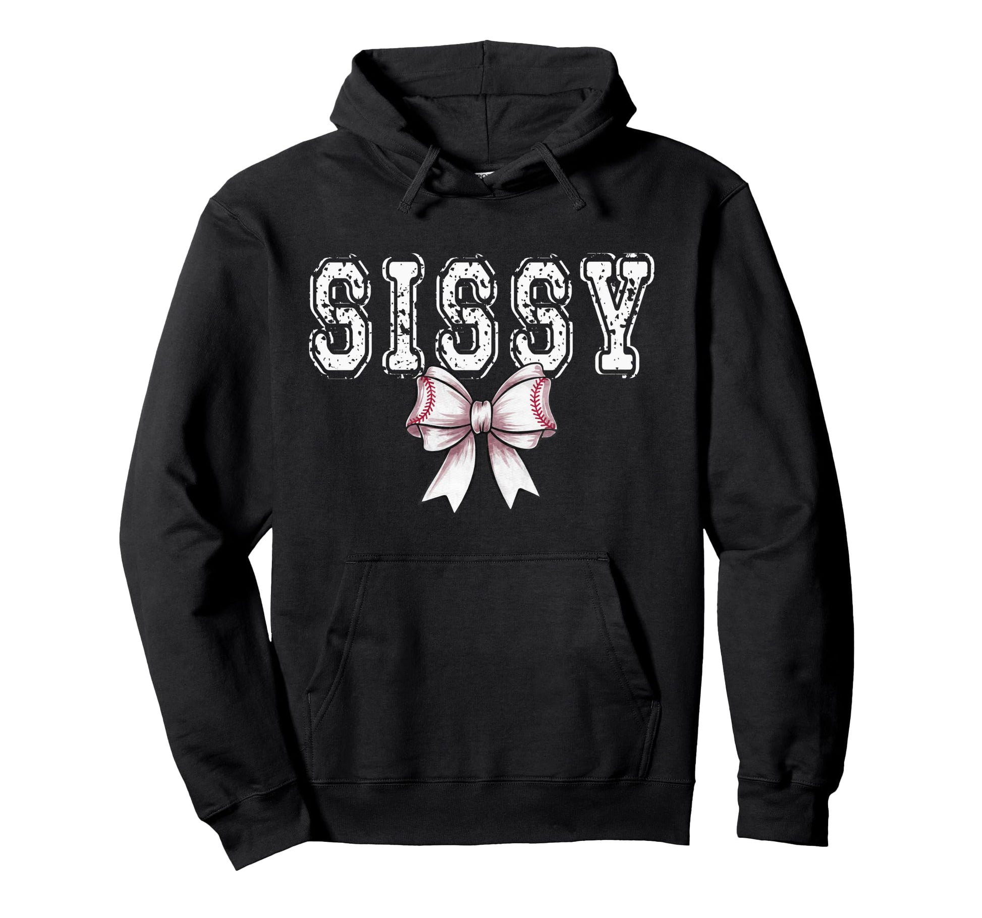 Coquette Baseball Sissy Spirit Hoodie - Custom Art Print Unisex - T-Shirt, Sweatshirt, Hoodie