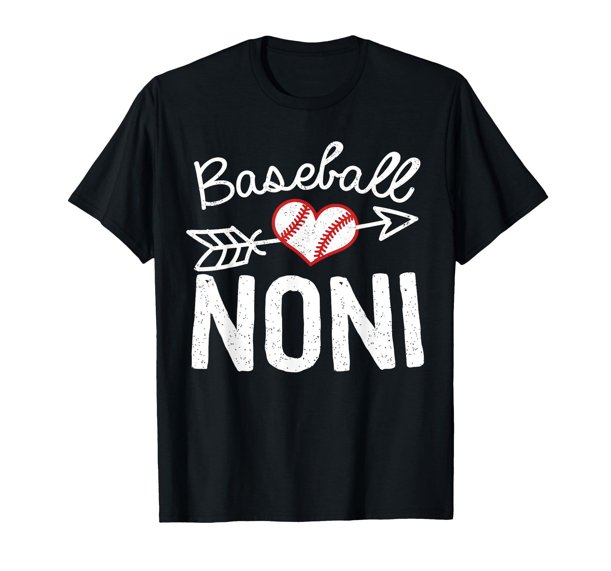 Baseball Noni Grandma T-Shirt - Custom Art Print for Adults - T-Shirt, Sweatshirt, Hoodie