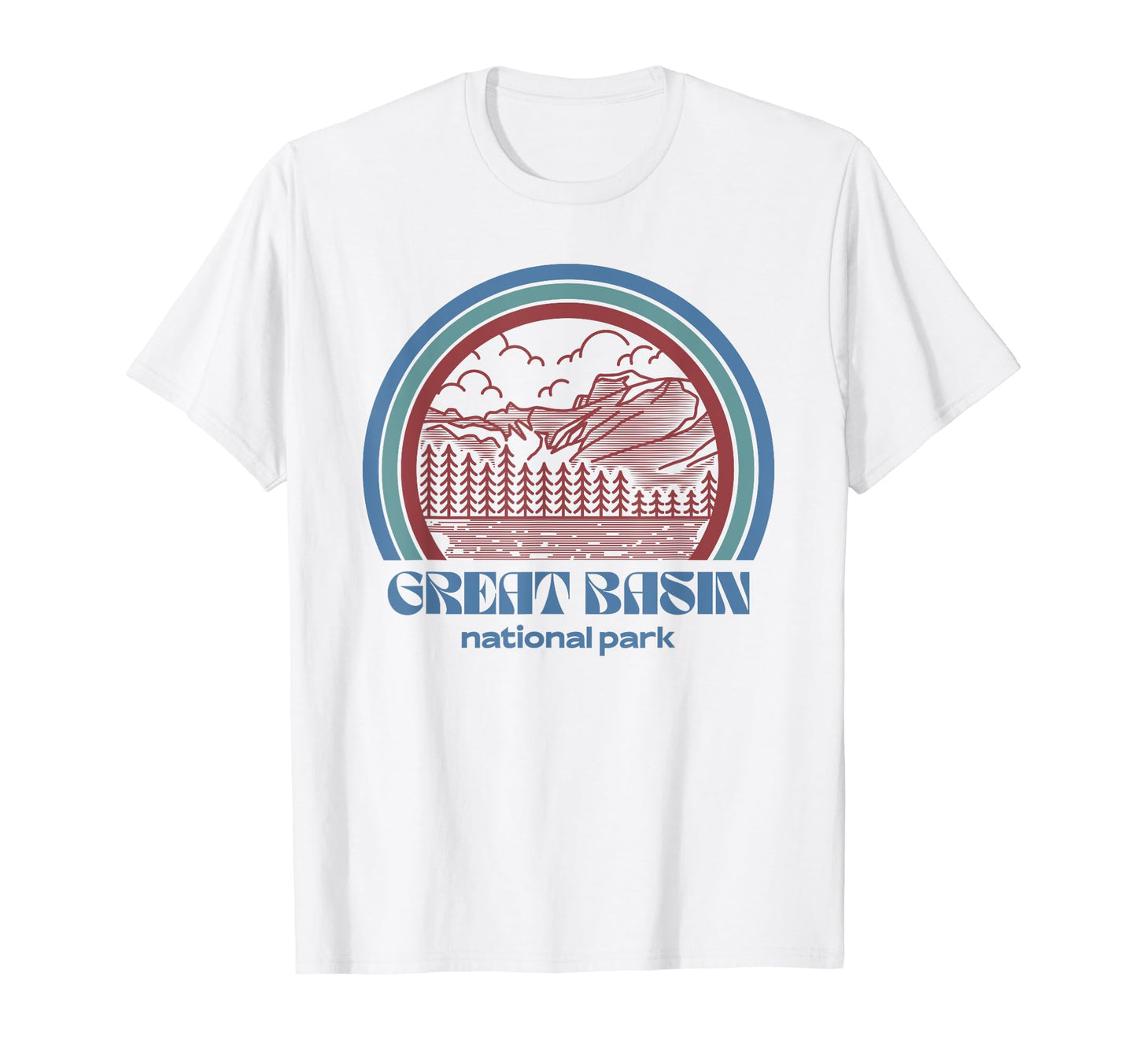 Great Basin National Park Outdoor T-Shirt - Fun Novelty Design Unisex - T-Shirt, Sweatshirt, Hoodie