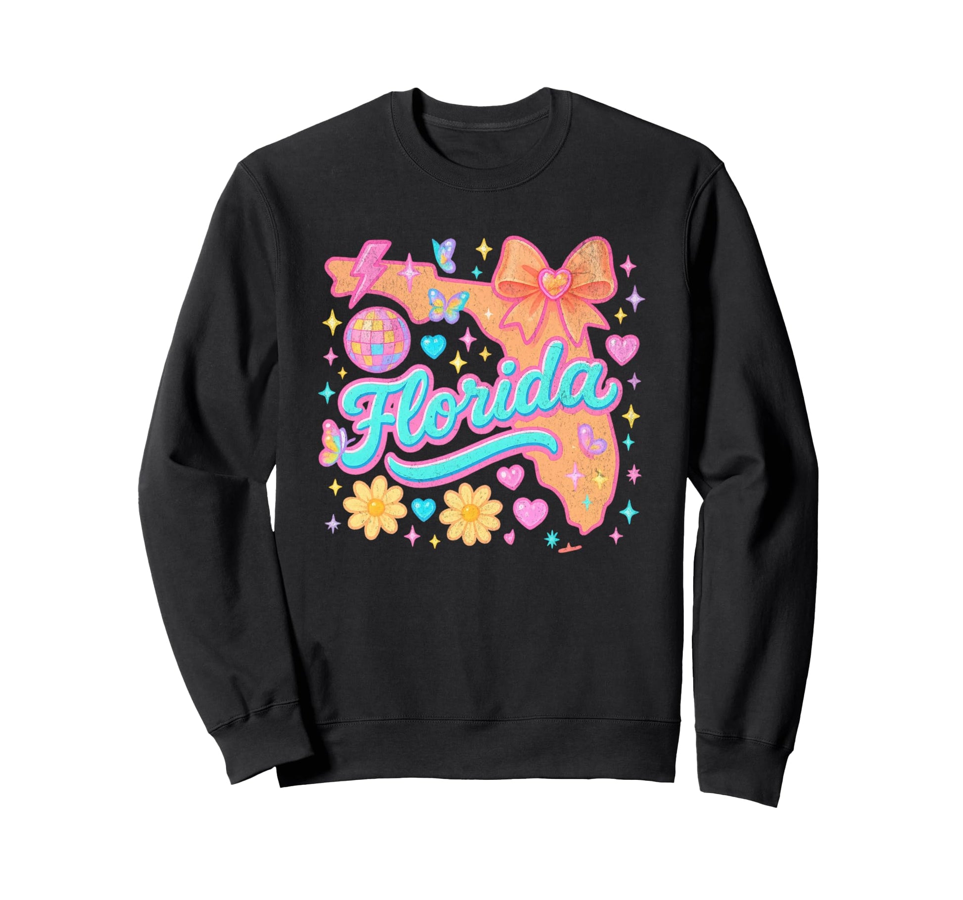 Florida Y2K Coquette Aesthetic Sweatshirt - Fun Novelty Design Unisex - T-Shirt, Sweatshirt, Hoodie