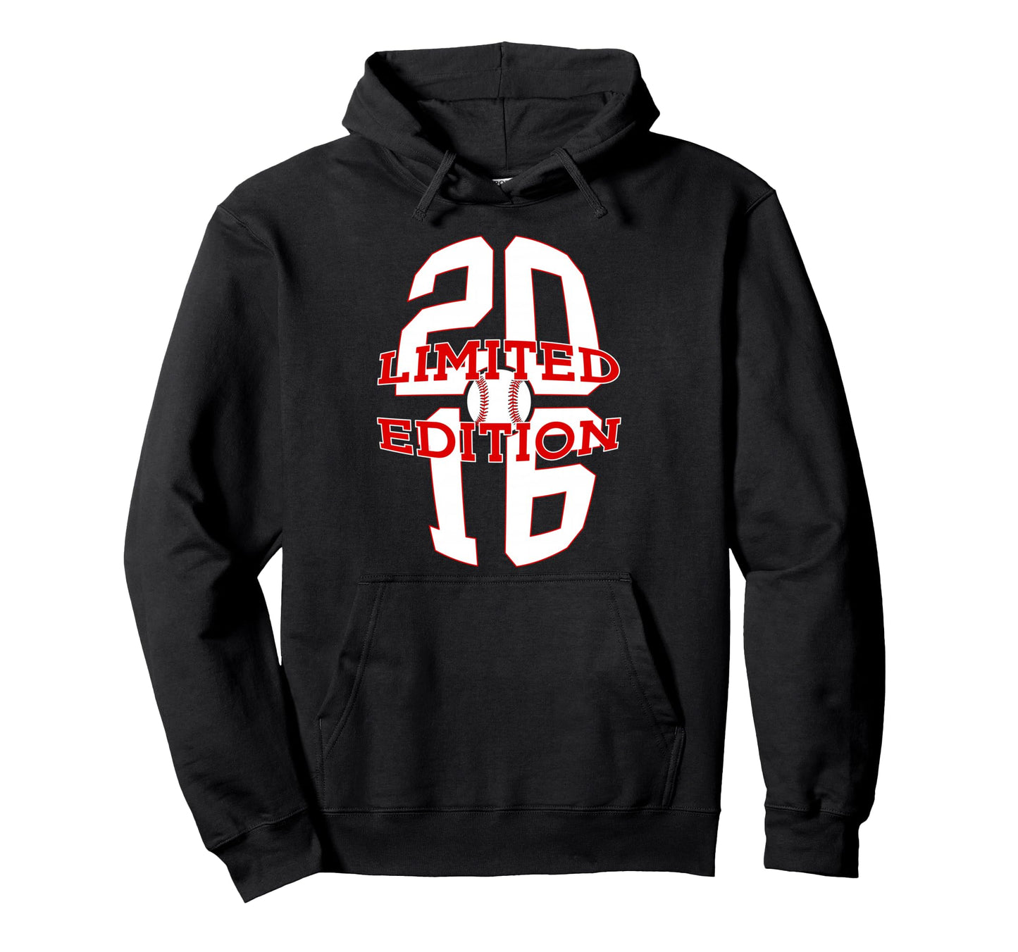 10 Years 2016 Baseball 10Th Birthday Hoodie - Casual Everyday Wear Unisex - T-Shirt, Sweatshirt, Hoodie