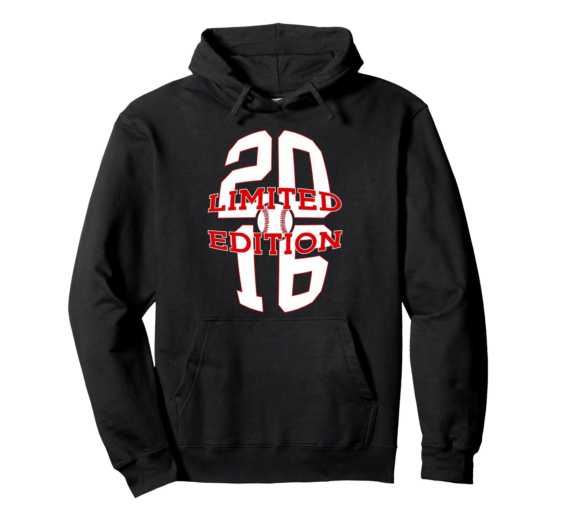 10 Years 2016 Baseball 10Th Birthday Hoodie - Casual Everyday Wear Unisex - T-Shirt, Sweatshirt, Hoodie