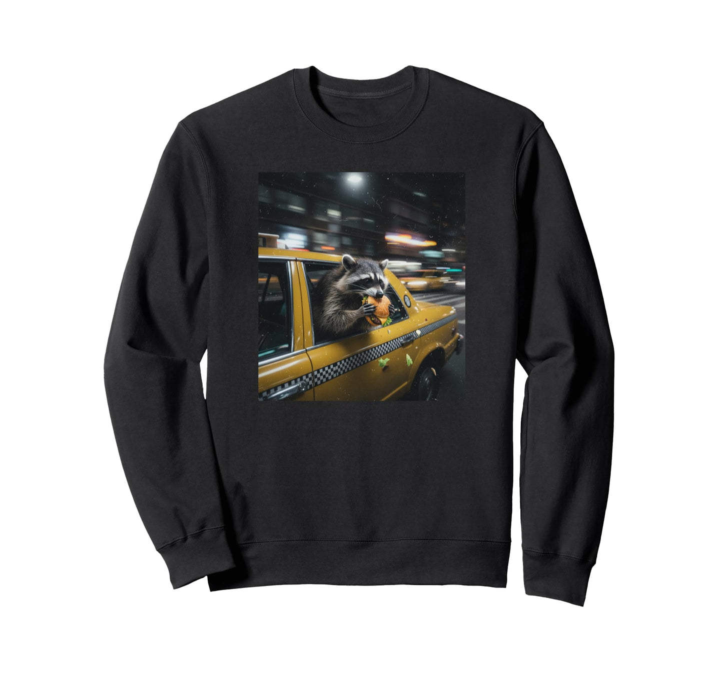 Late Night Dinner And Taxi Home Sweatshirt - Streetwear Style Men Women - T-Shirt, Sweatshirt, Hoodie