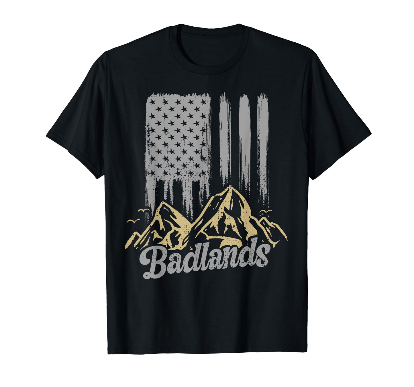 Badlands National Park Us Badlands T-Shirt - Minimalist Print for Adults - T-Shirt, Sweatshirt, Hoodie