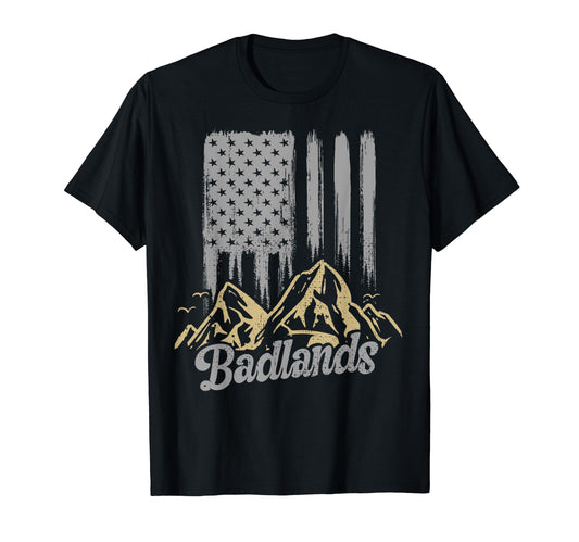 Badlands National Park Us Badlands T-Shirt - Minimalist Print for Adults - T-Shirt, Sweatshirt, Hoodie