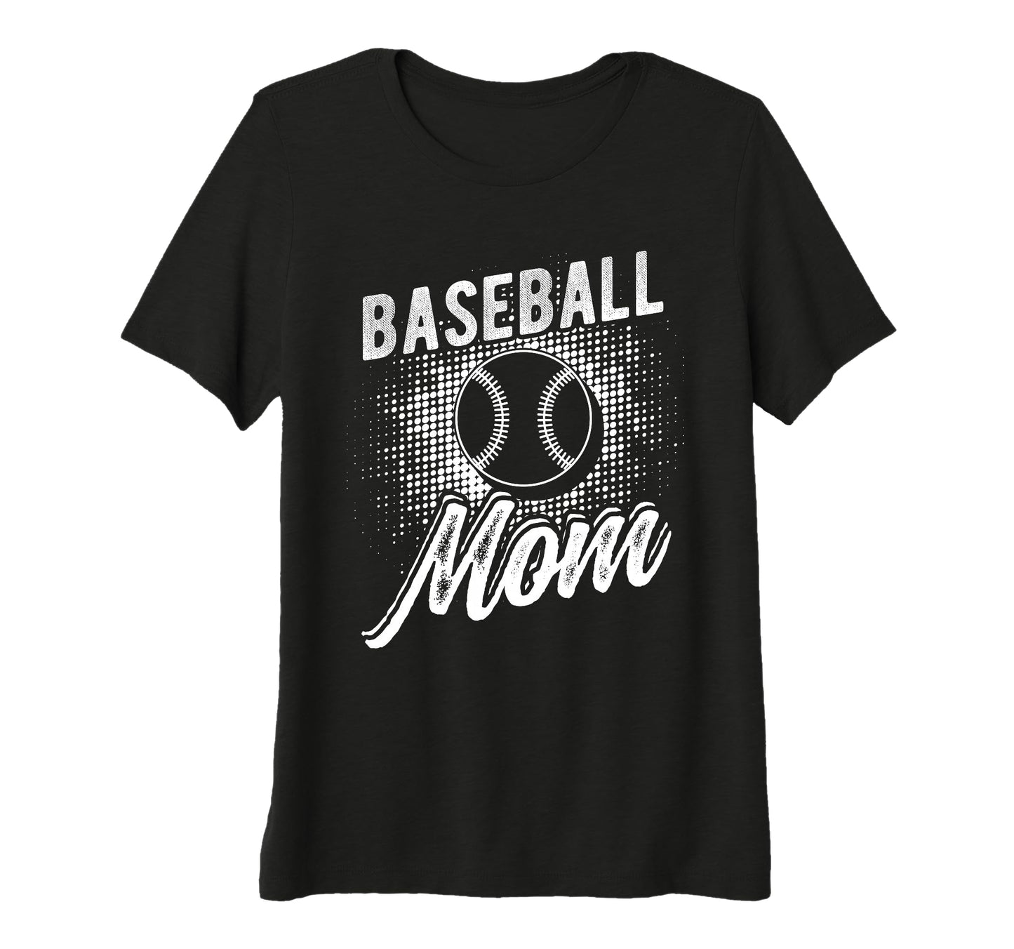 Womens Baseball Mom Sport Athlete T-Shirt - Graphic Print for Adults - T-Shirt, Sweatshirt, Hoodie