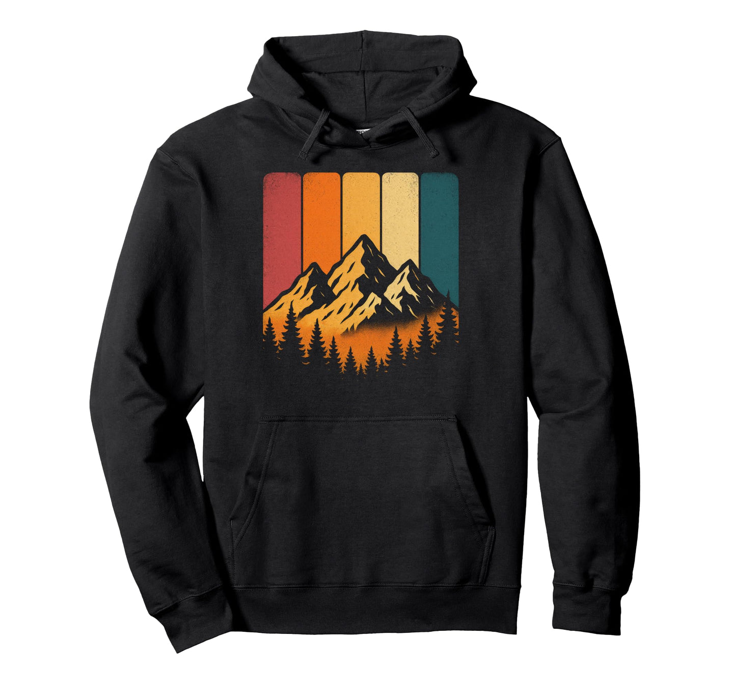 Mountains National Parks Hiking Hoodie - Fun Novelty Design Men Women - T-Shirt, Sweatshirt, Hoodie