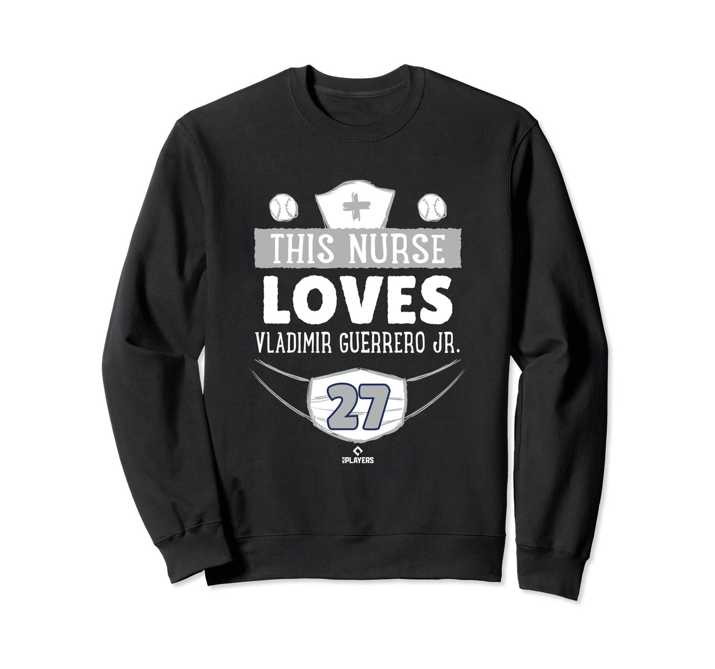 This Nurse Loves Vladimir Guerrero Jr Sweatshirt - Trendy Graphic Unisex - T-Shirt, Sweatshirt, Hoodie