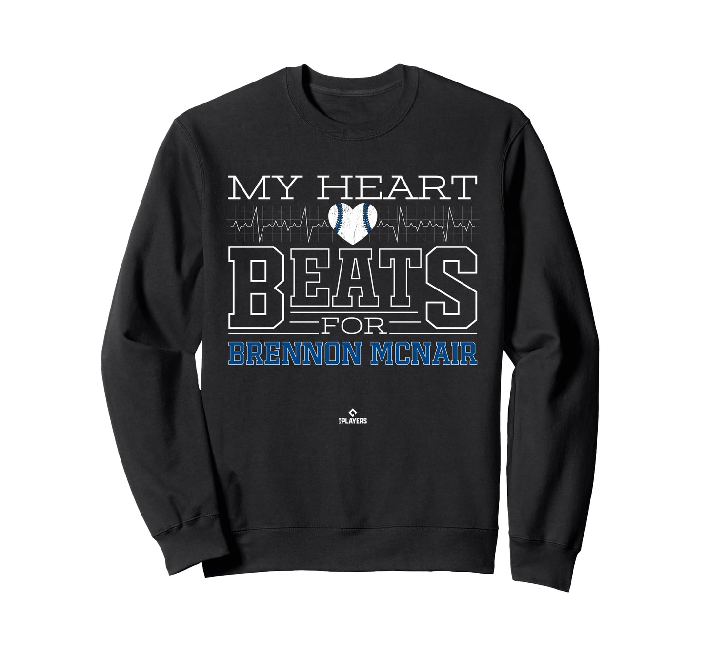 My Heart Beats Brennon Mcnair Sweatshirt - Trendy Graphic Men Women - T-Shirt, Sweatshirt, Hoodie