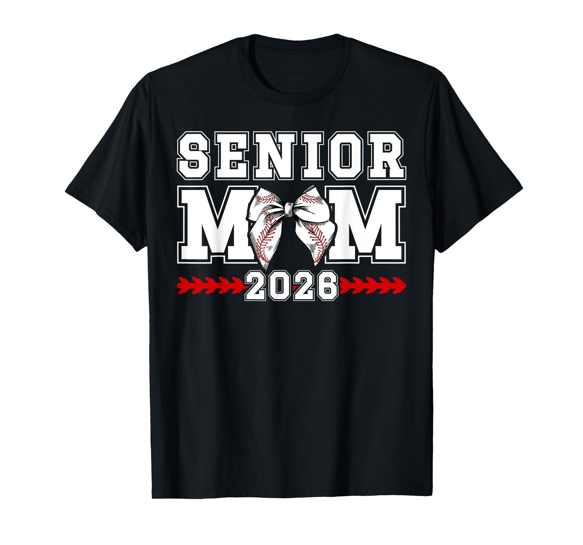 Baseball Senior Mom 2026 Baseball T-Shirt - Aesthetic Graphic Unisex - T-Shirt, Sweatshirt, Hoodie