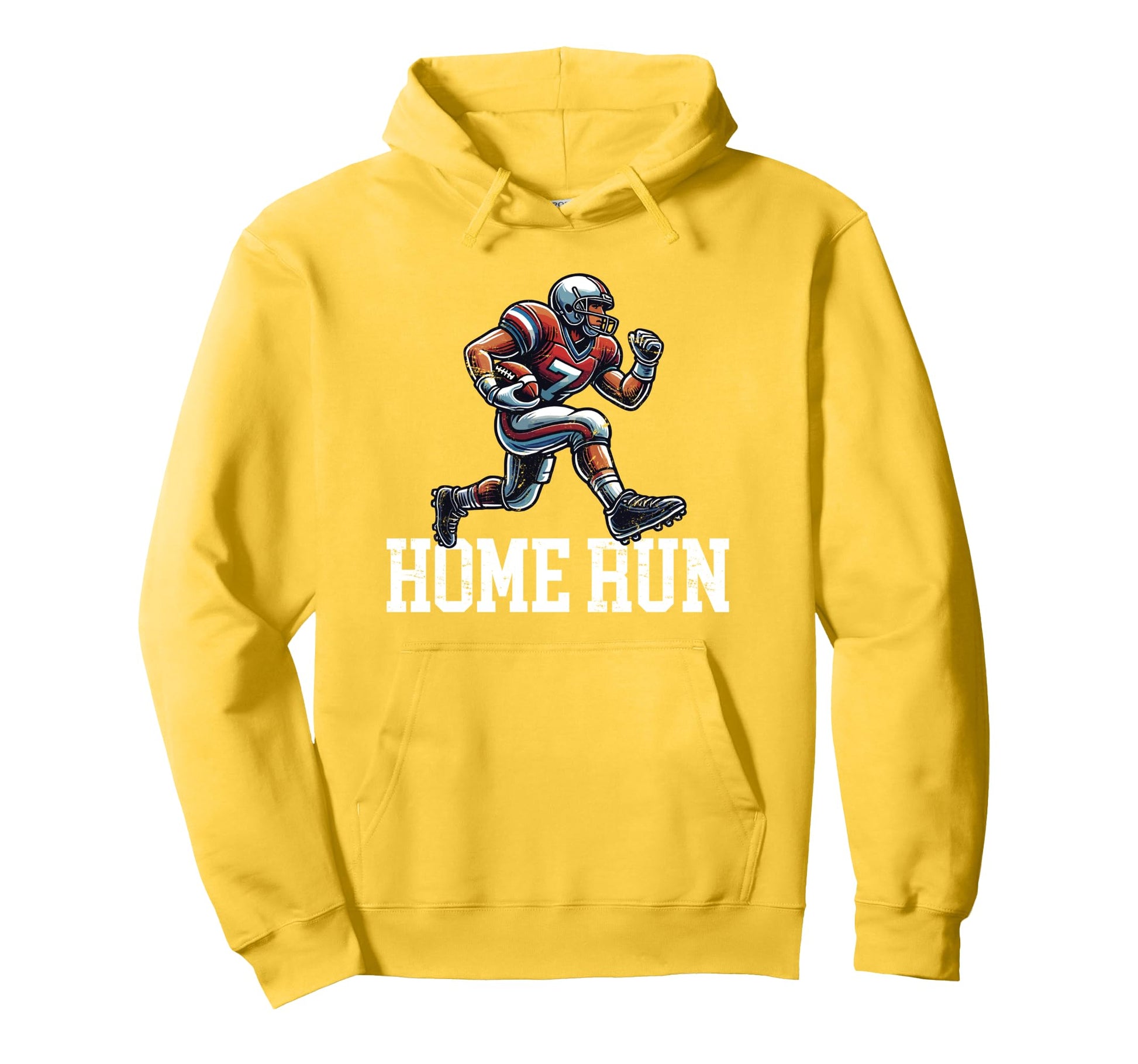 Home Run Funny Baseball Football Mash Up Hoodie - Novelty Apparel Men Women - T-Shirt, Sweatshirt, Hoodie