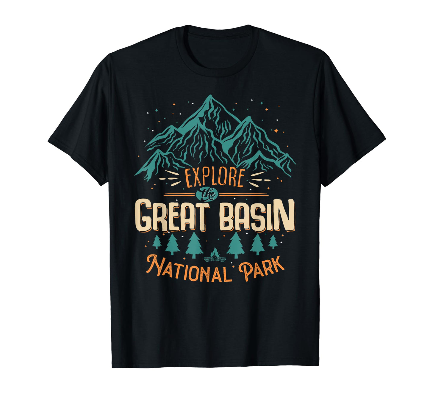 Great Basin National Park Us Great T-Shirt - Custom Art Print for Adults - T-Shirt, Sweatshirt, Hoodie