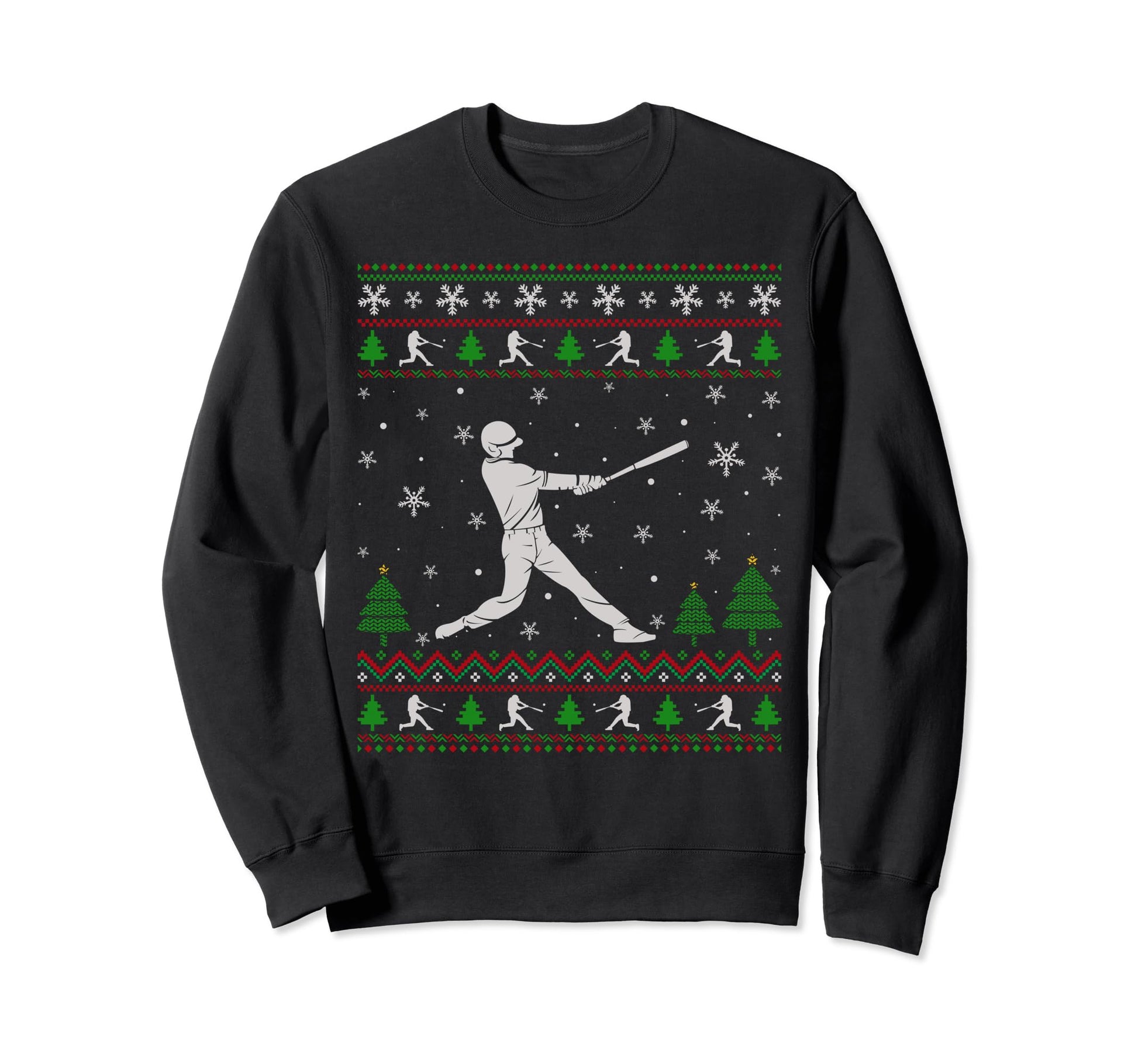 Ugly Baseball Player Funny Ugly Sweatshirt - Graphic Print Men Women - T-Shirt, Sweatshirt, Hoodie