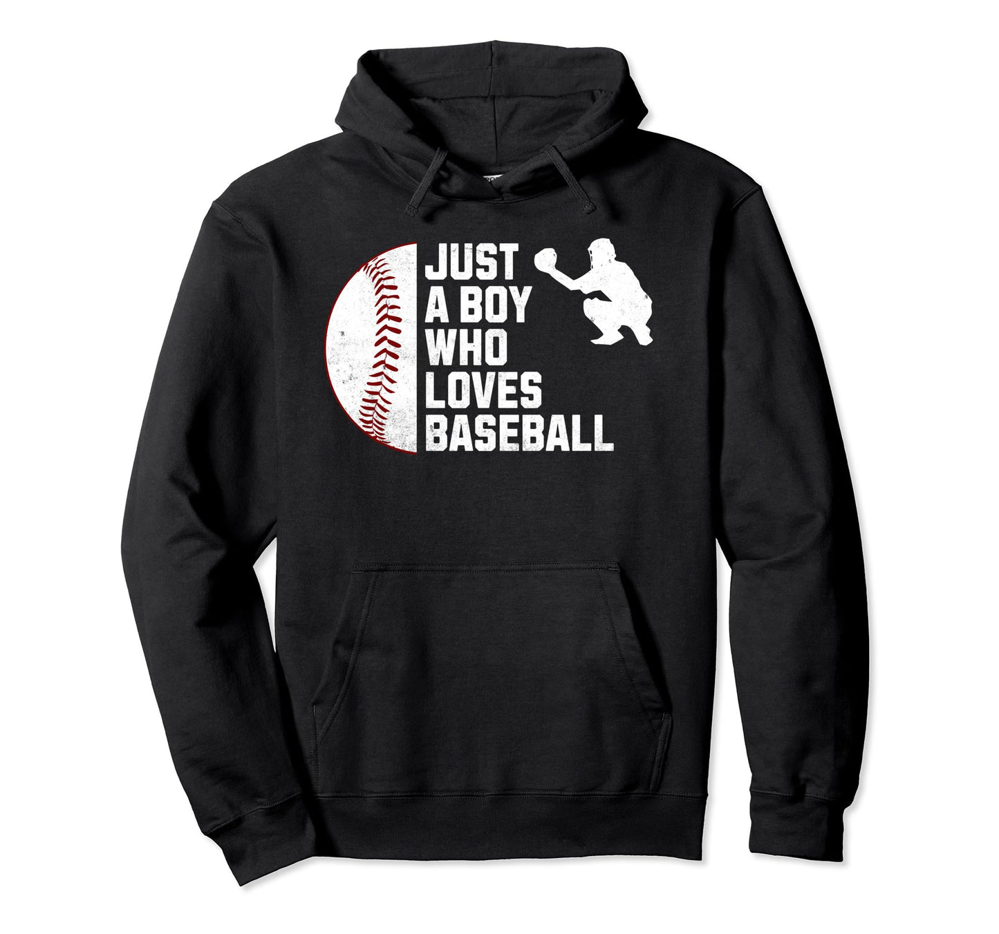 Just Who Loves Baseball Hoodie - Custom Art Print Men Women - T-Shirt, Sweatshirt, Hoodie