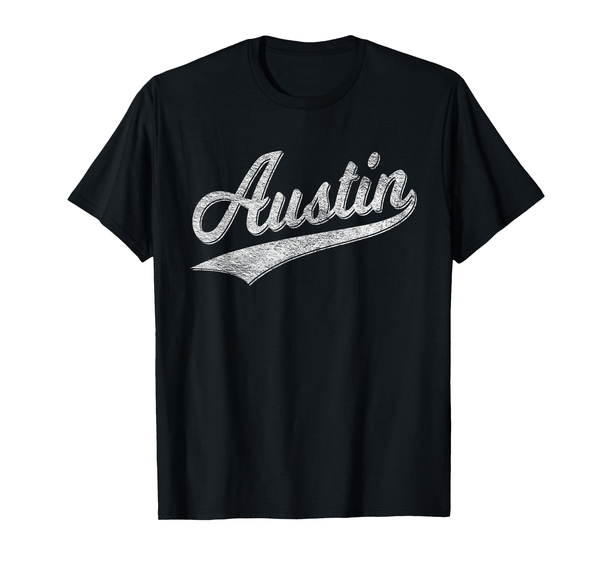 Austin Texas Varsity Script Sports Jersey T-Shirt - Novelty Apparel Unisex - T-Shirt, Sweatshirt, Hoodie