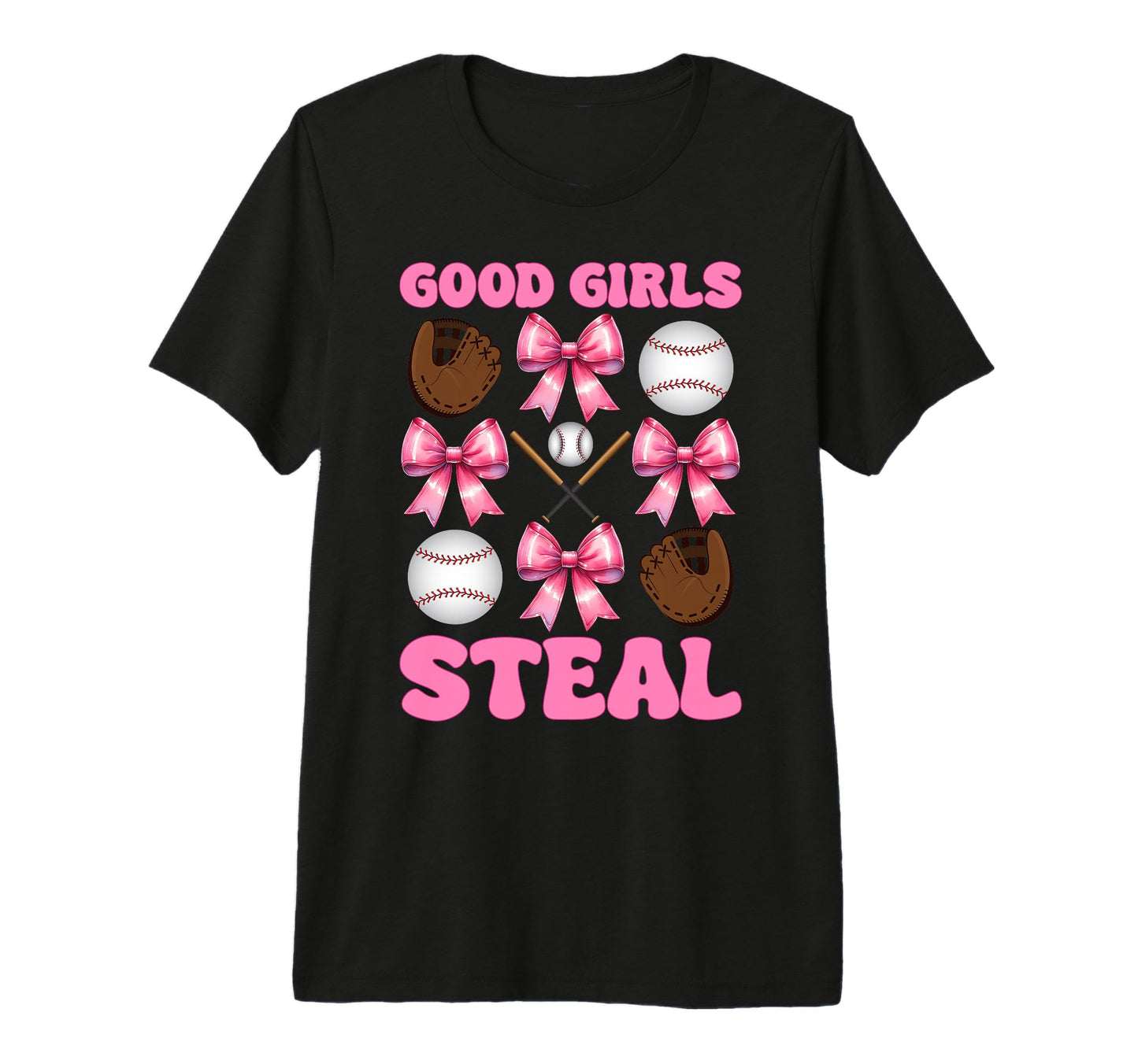 Baseball Mom Mothers Day Coquette Bow T-Shirt - Fun Novelty Design Unisex - T-Shirt, Sweatshirt, Hoodie