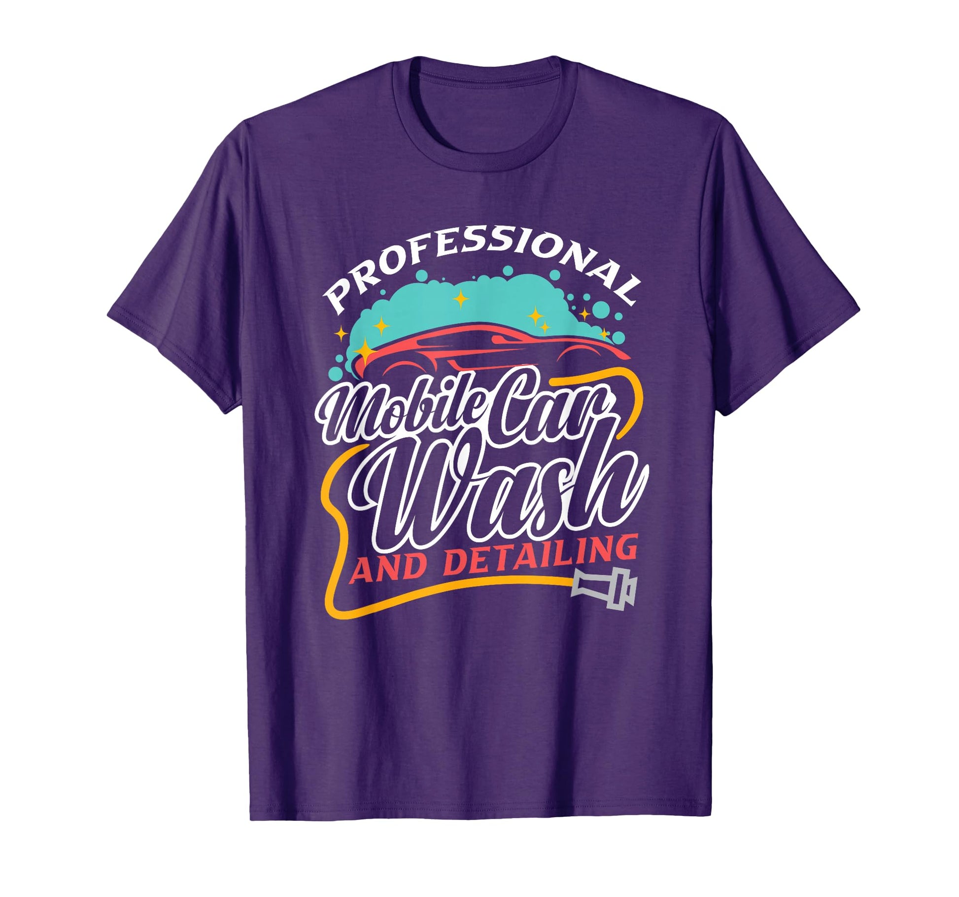 Professional Mobile Car Wash And T-Shirt - Fun Novelty Design Unisex - T-Shirt, Sweatshirt, Hoodie