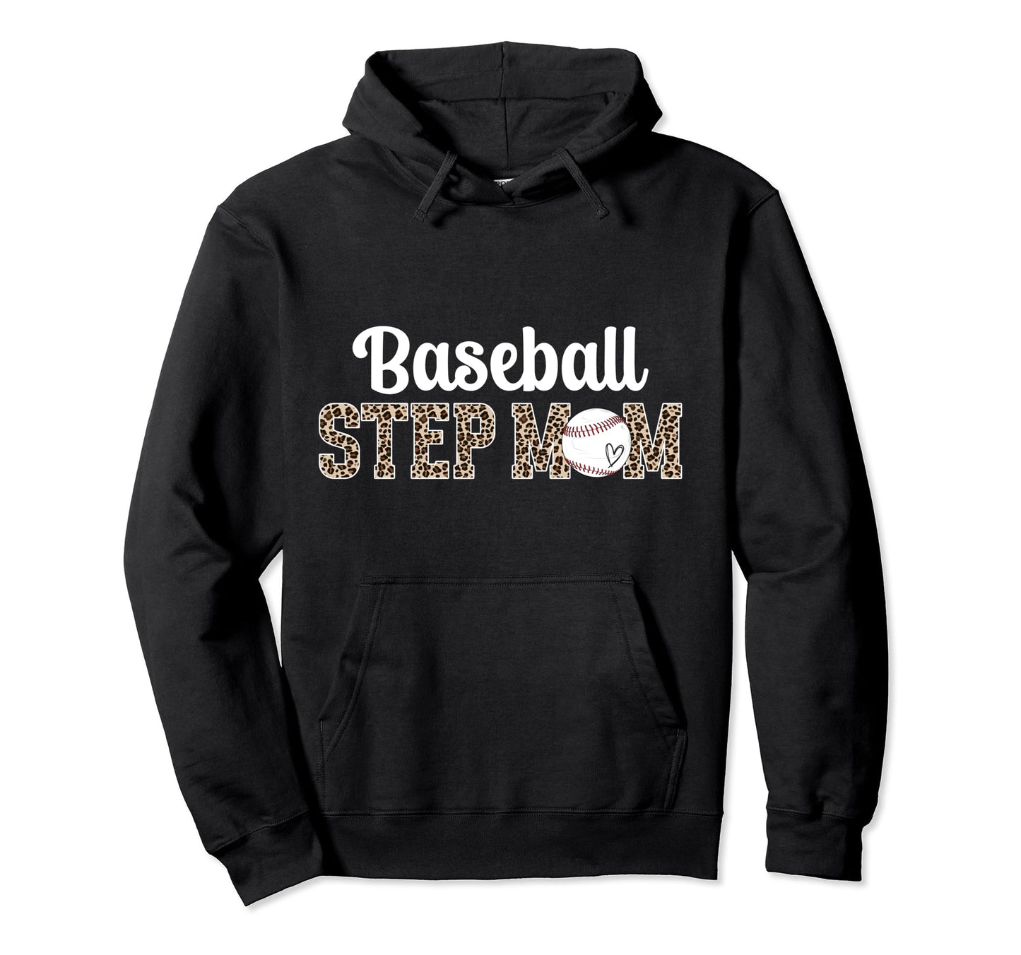 Baseball Step Mom Baseball Player Hoodie - Minimalist Print Unisex - T-Shirt, Sweatshirt, Hoodie