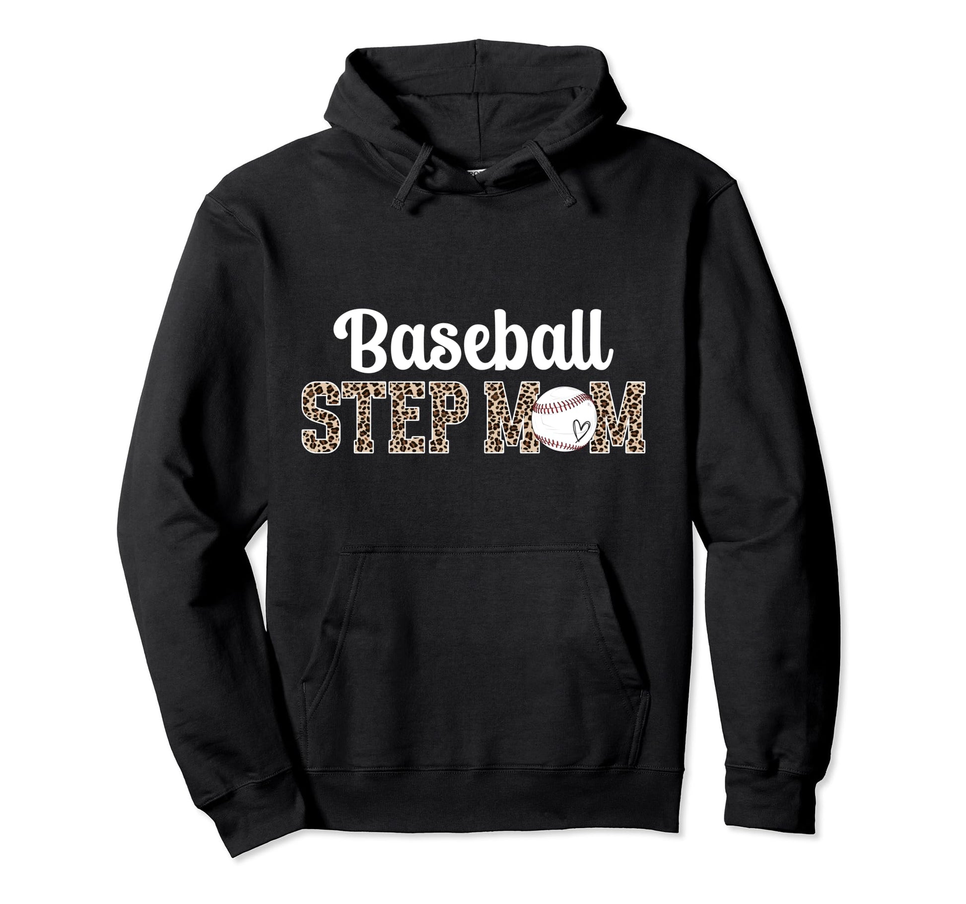 Baseball Step Mom Baseball Player Hoodie - Minimalist Print Unisex - T-Shirt, Sweatshirt, Hoodie