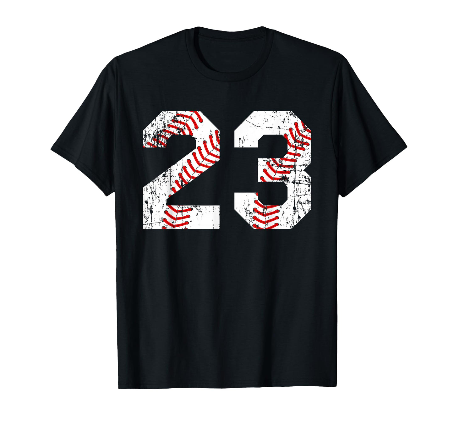 Baseball 23 Jersey Number T-Shirt - Minimalist Print Men Women - T-Shirt, Sweatshirt, Hoodie