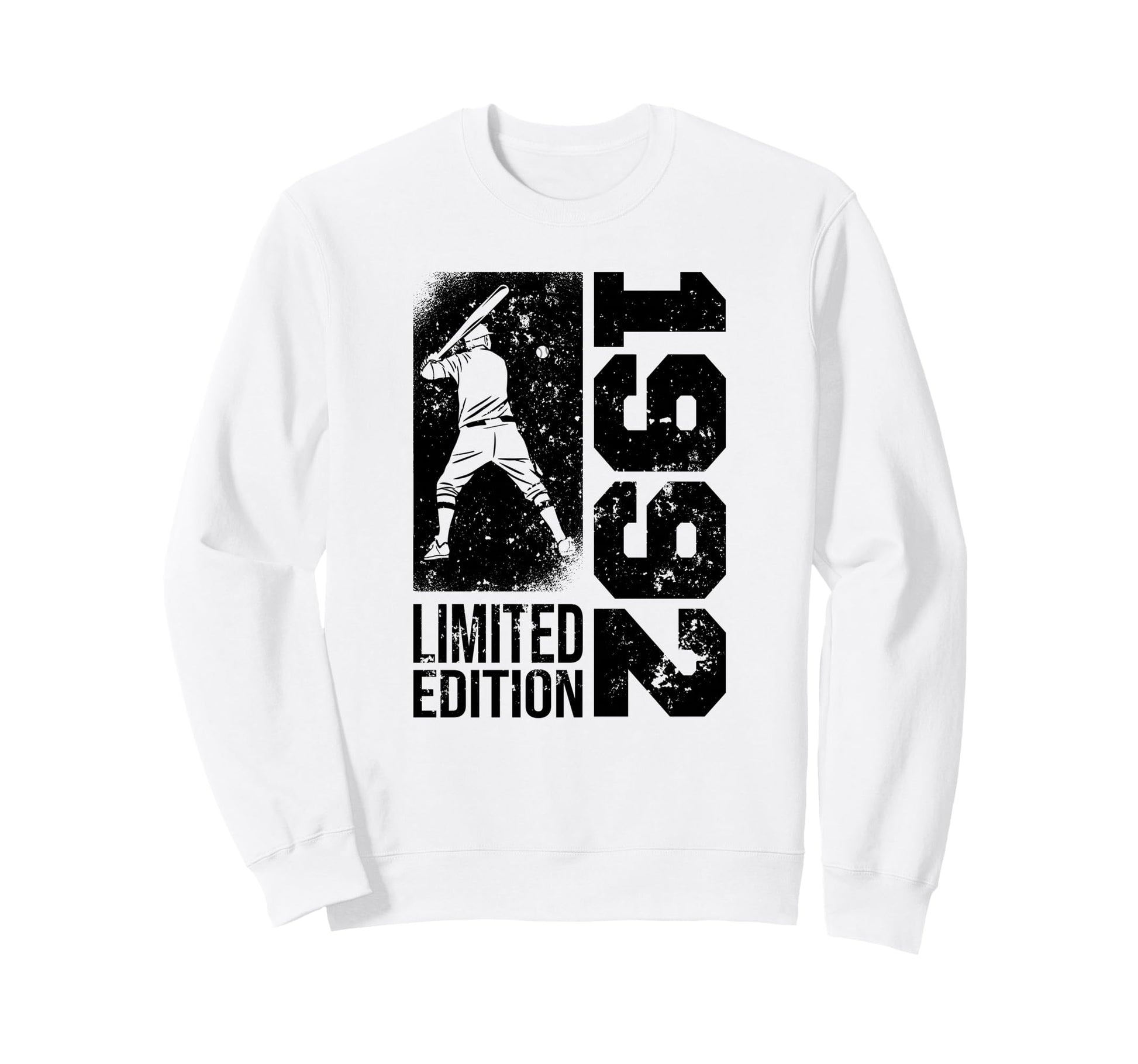 Baseball Player Born 1992 Birthday Sweatshirt - Fun Novelty Design Unisex - T-Shirt, Sweatshirt, Hoodie