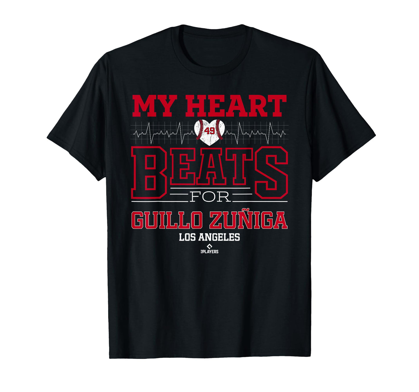 My Heart Beats Guillo Zu Iga Los T-Shirt - Trendy Graphic for Adults - T-Shirt, Sweatshirt, Hoodie