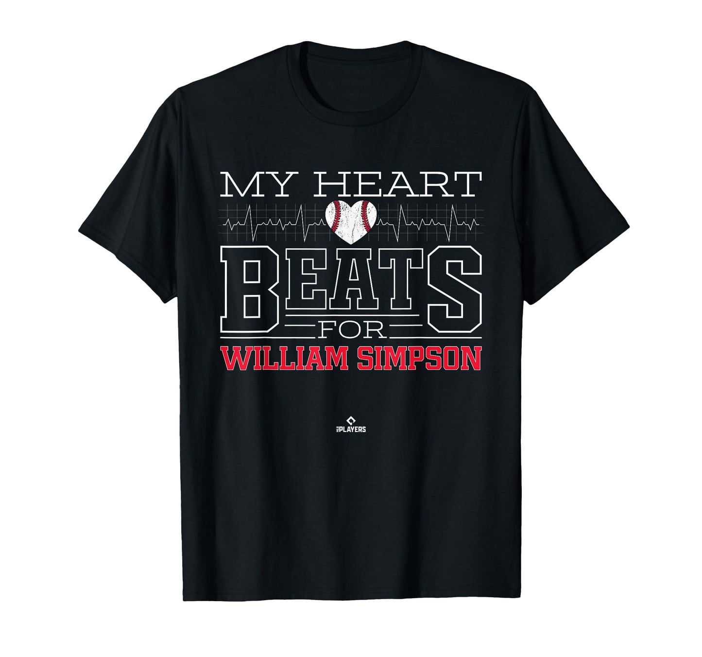My Heart Beats William Simpson T-Shirt - Casual Everyday Wear Unisex - T-Shirt, Sweatshirt, Hoodie