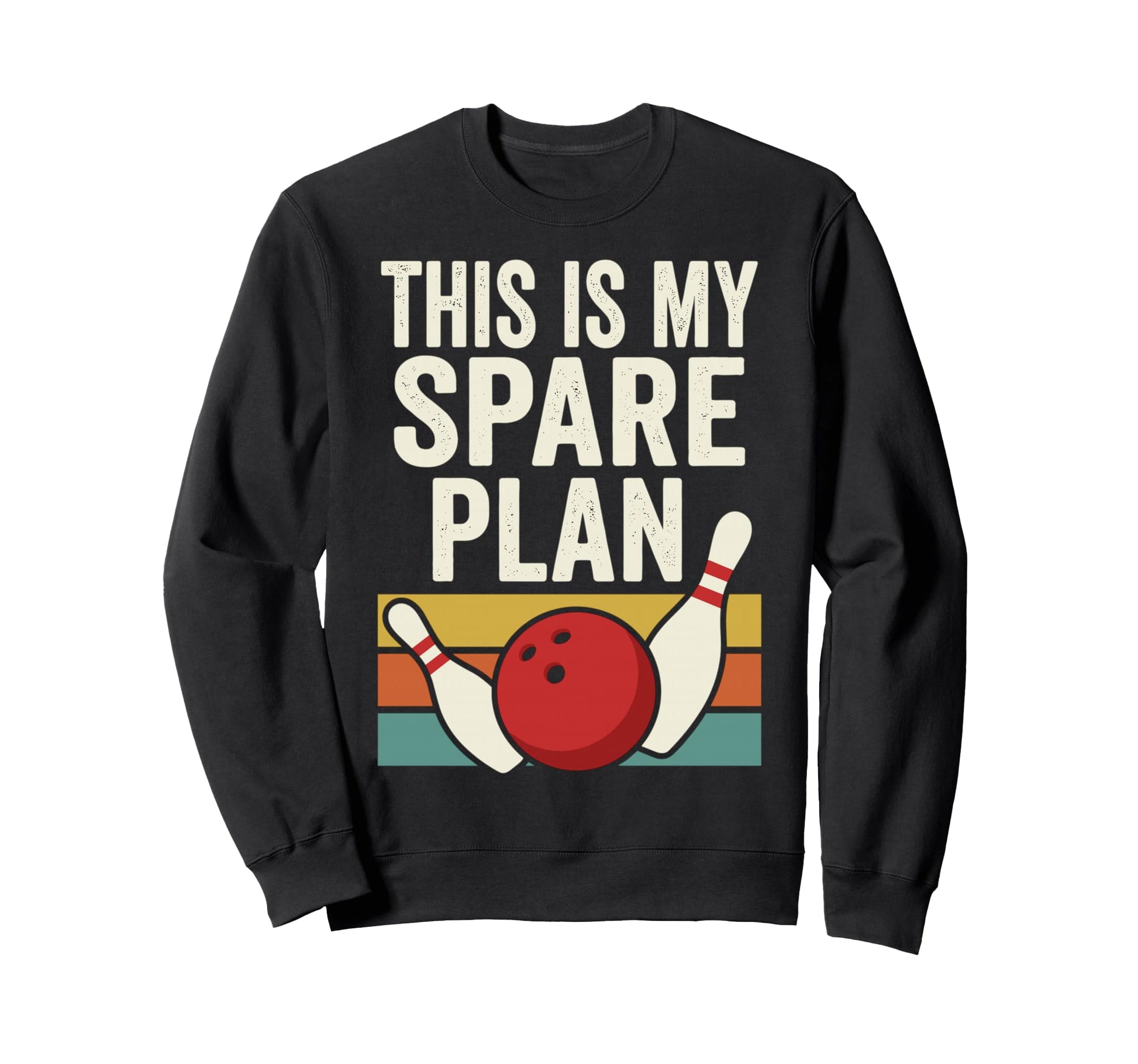 Bowling Ball And Pins Sweatshirt - Custom Art Print Men Women - T-Shirt, Sweatshirt, Hoodie