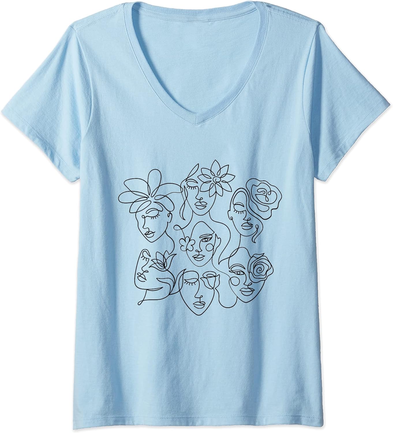 Face Abstract Minimalistic Novelty Salon Lovers - Adult & Kids T-Shirts, Sweatshirts & Hoodies apparel design preview 1