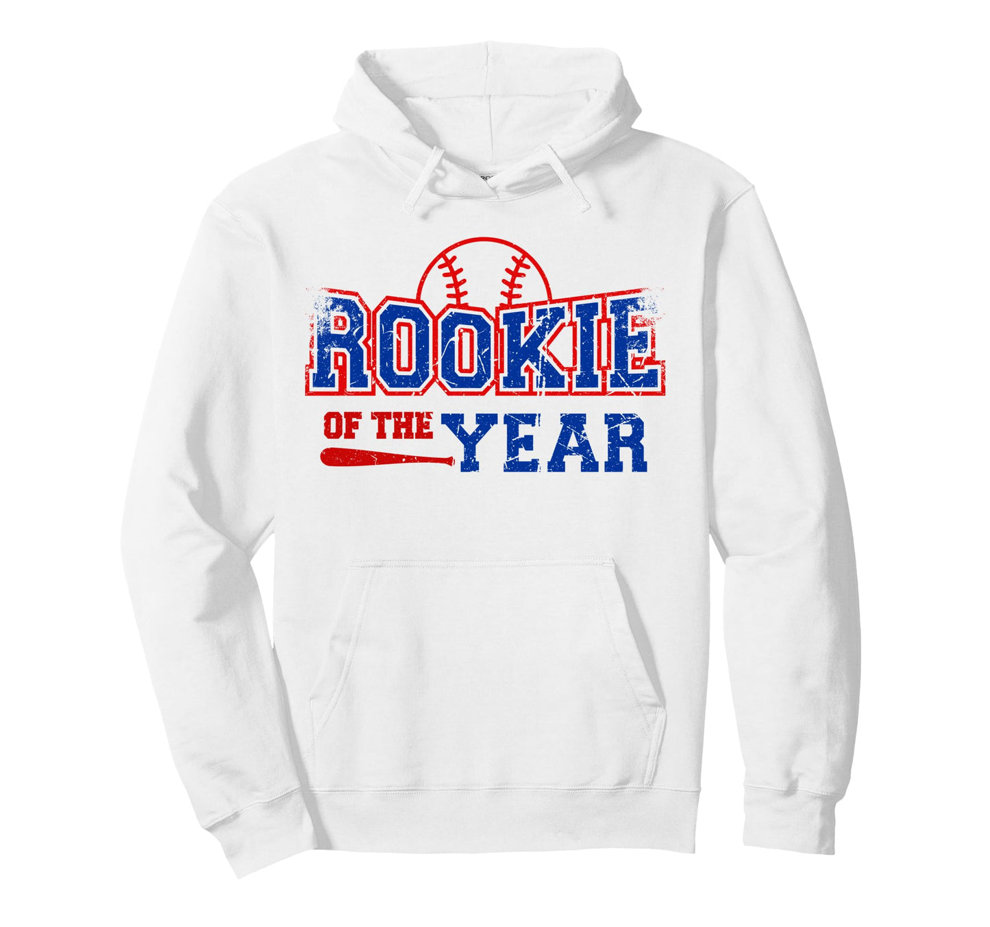 Rookie Year Matching Family Baseball Hoodie - Minimalist Print for Adults - T-Shirt, Sweatshirt, Hoodie