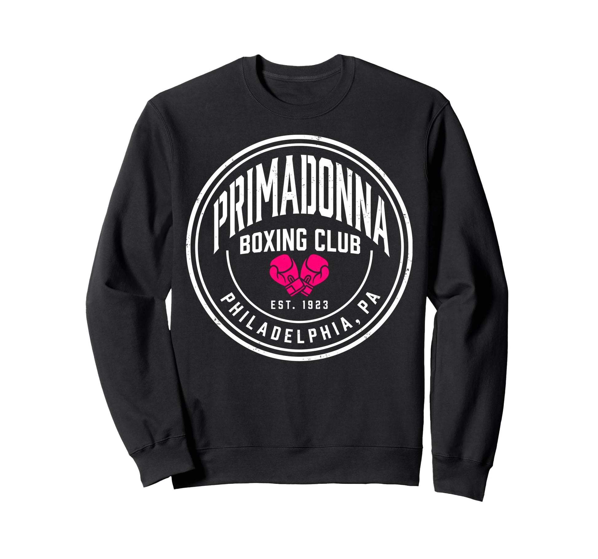 Primadonna Womens Boxing Club Sweatshirt - Aesthetic Graphic Men Women - T-Shirt, Sweatshirt, Hoodie