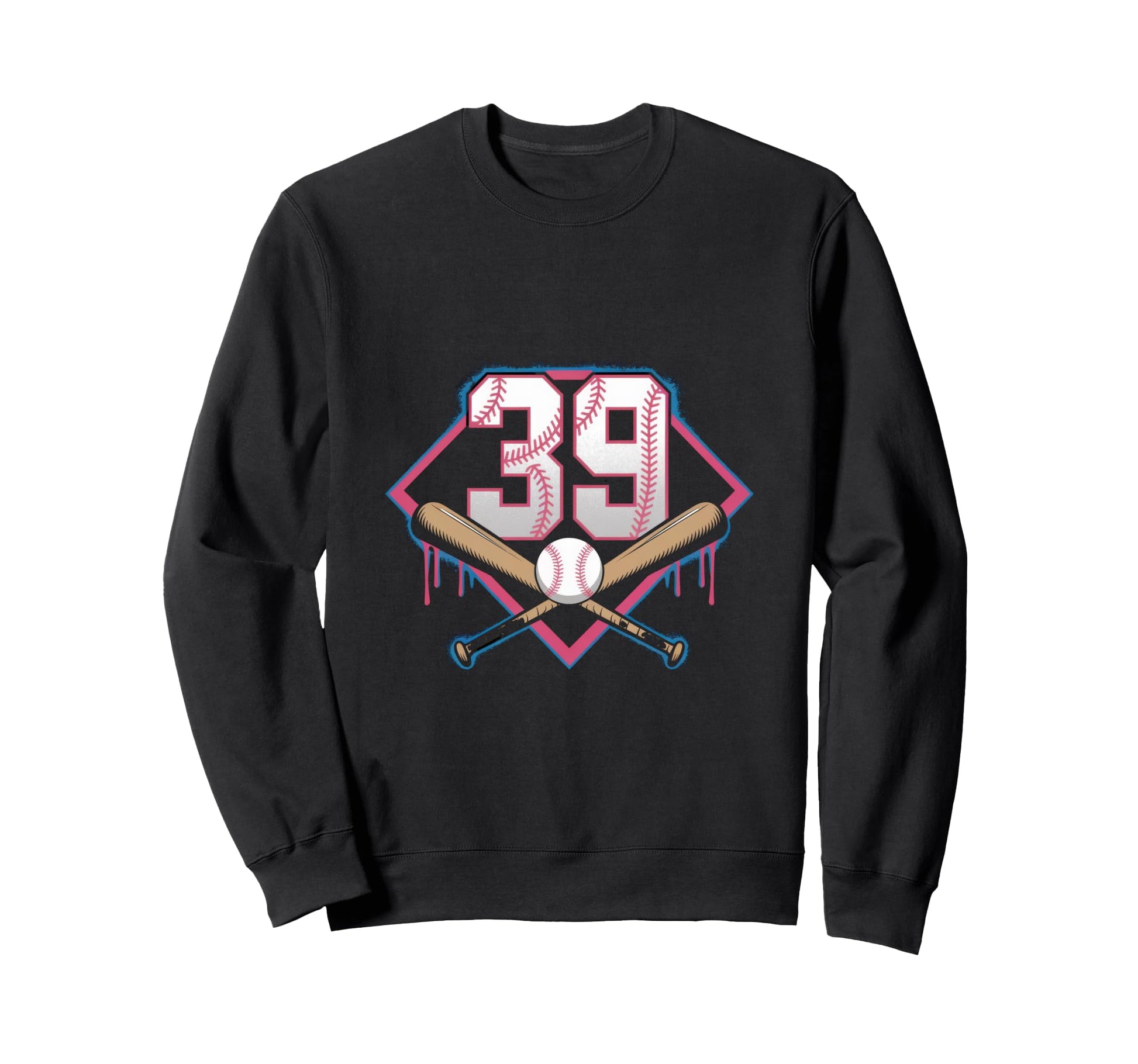 Sprinkle 39Th Birthday Baseball Sweatshirt - Fun Novelty Design Unisex - T-Shirt, Sweatshirt, Hoodie