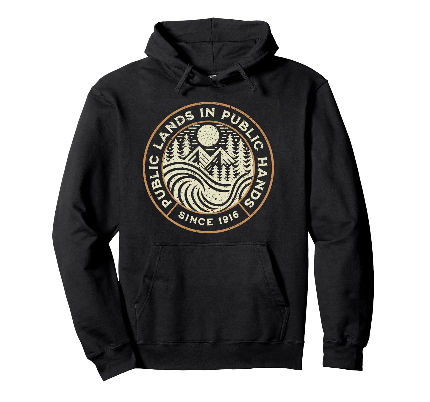 Funny Public Lands Public Hands National Hoodie - Aesthetic Graphic Unisex - T-Shirt, Sweatshirt, Hoodie