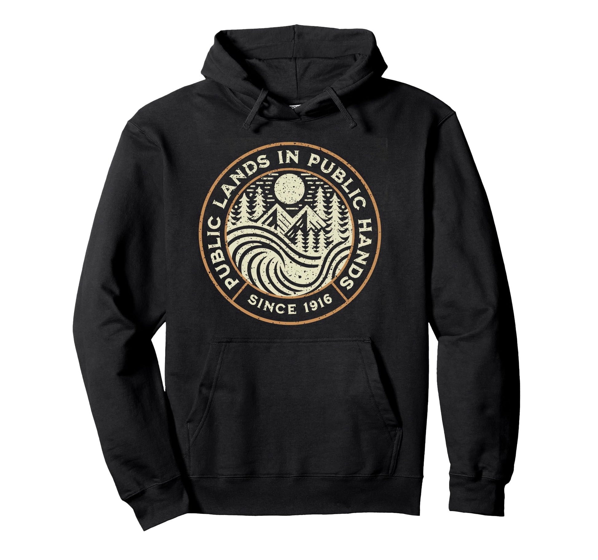 Funny Public Lands Public Hands National Hoodie - Aesthetic Graphic Unisex - T-Shirt, Sweatshirt, Hoodie