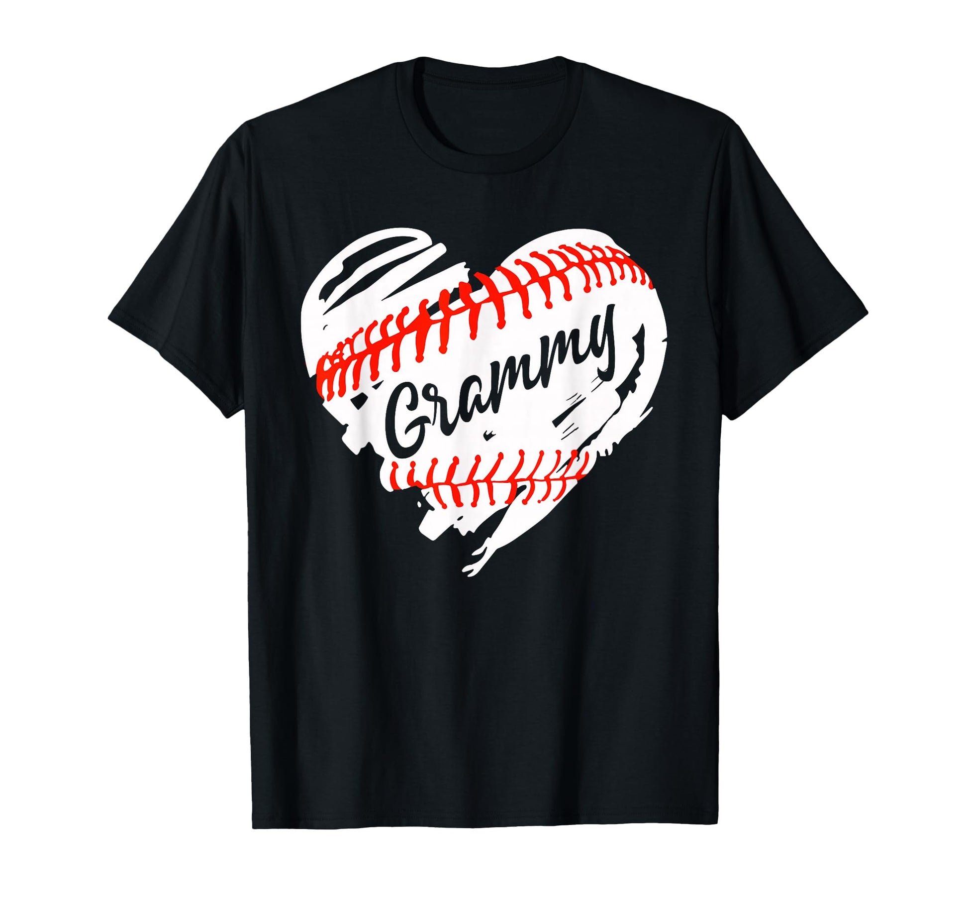Baseball Heart Baseball Grammy Softball T-Shirt - Trendy Graphic Men Women - T-Shirt, Sweatshirt, Hoodie