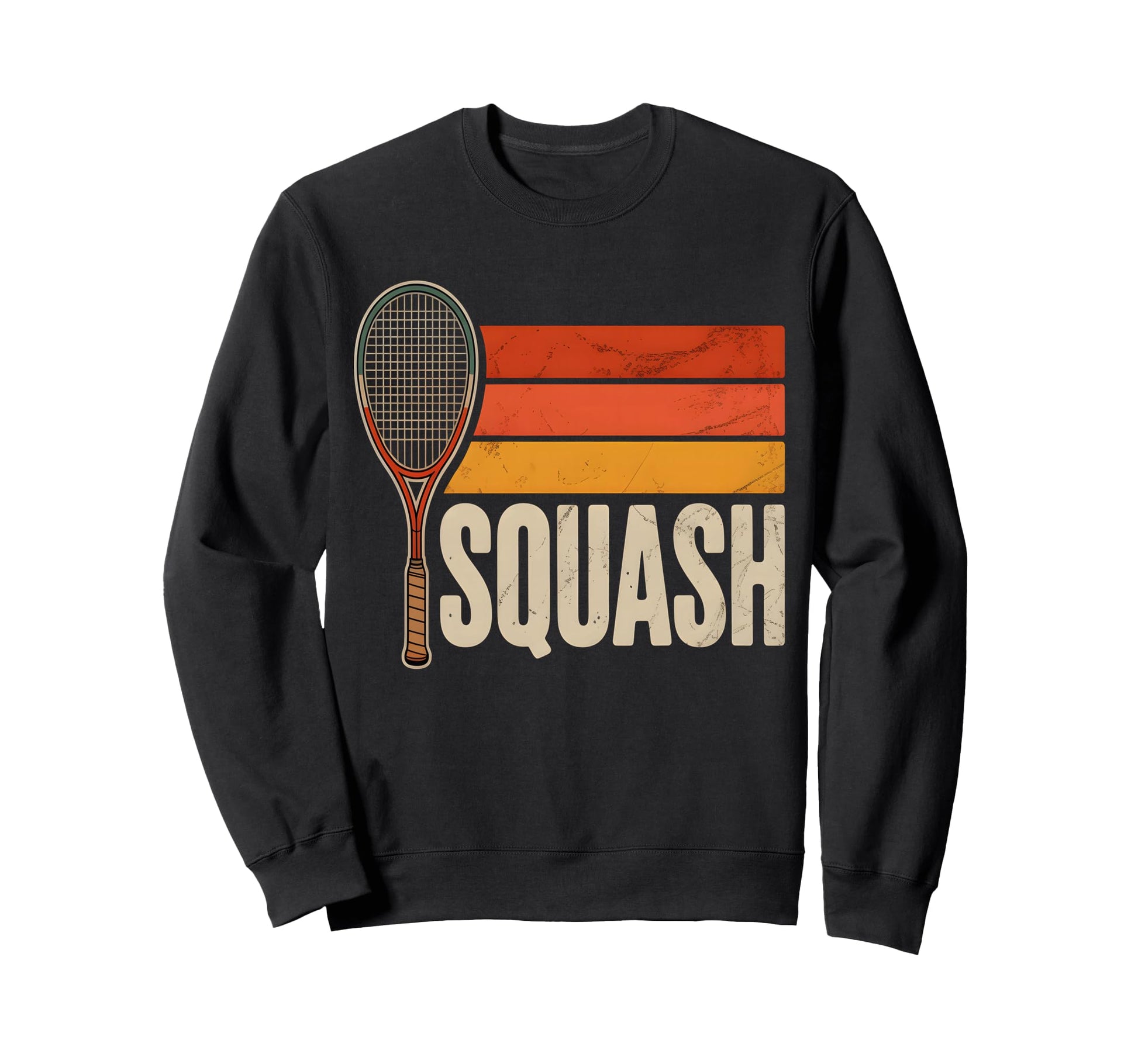 Squash Racket Squash Player Sweatshirt - Fun Novelty Design Men Women - T-Shirt, Sweatshirt, Hoodie