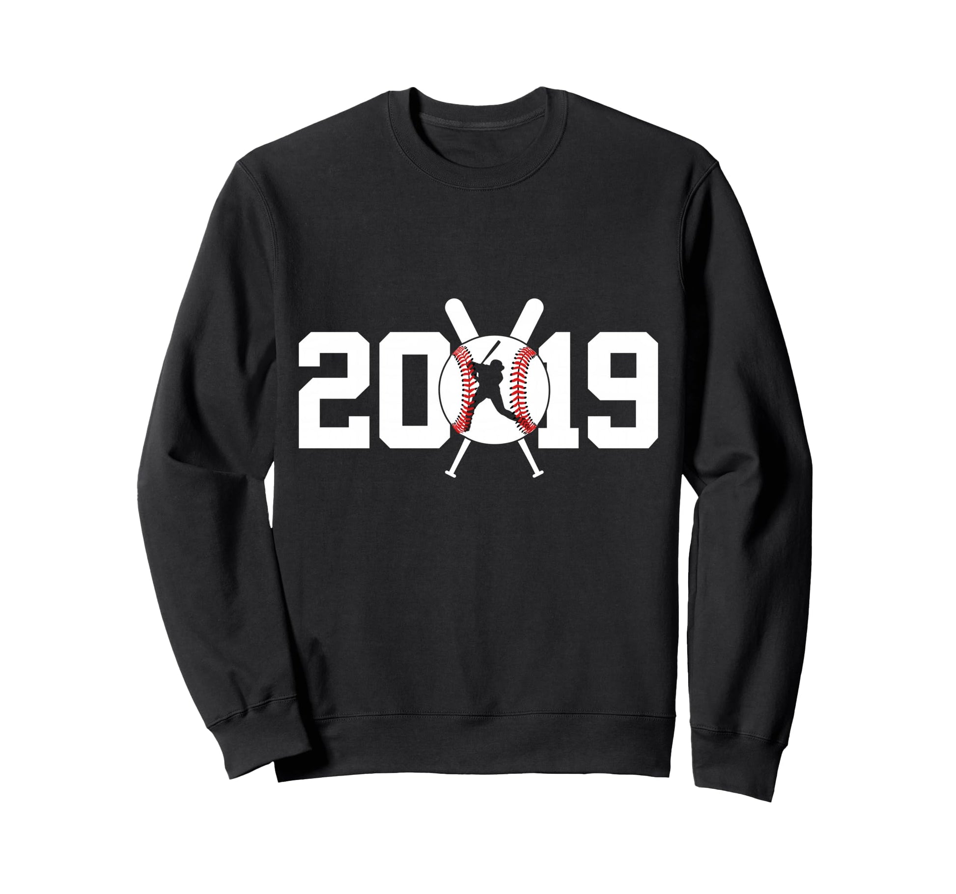 2019 Baseball 7Th Birthday Sweatshirt - Minimalist Print Men Women - T-Shirt, Sweatshirt, Hoodie