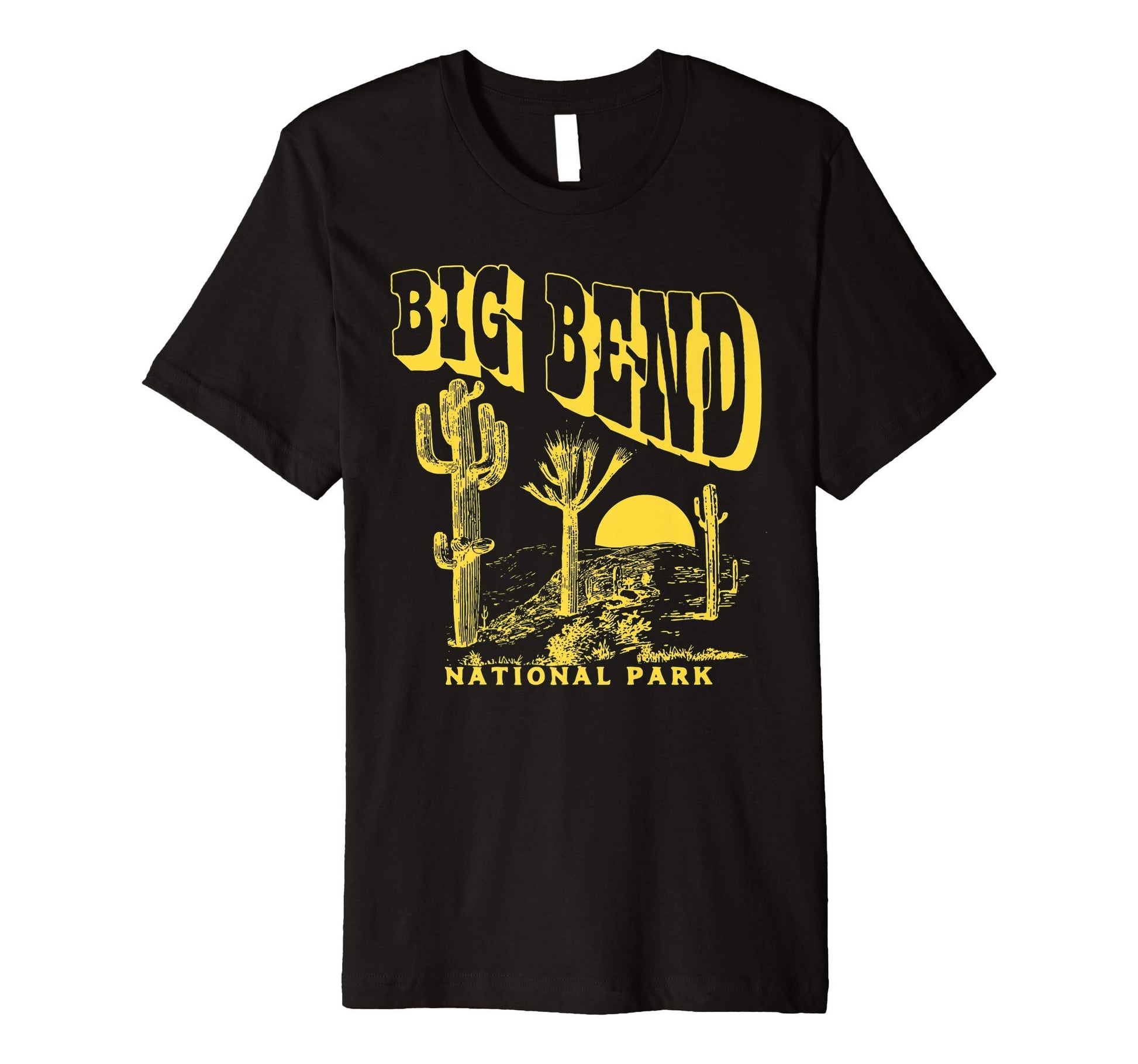 Big Bend National Park Saguaro Cactus T-Shirt - Unique Graphic Men Women - T-Shirt, Sweatshirt, Hoodie