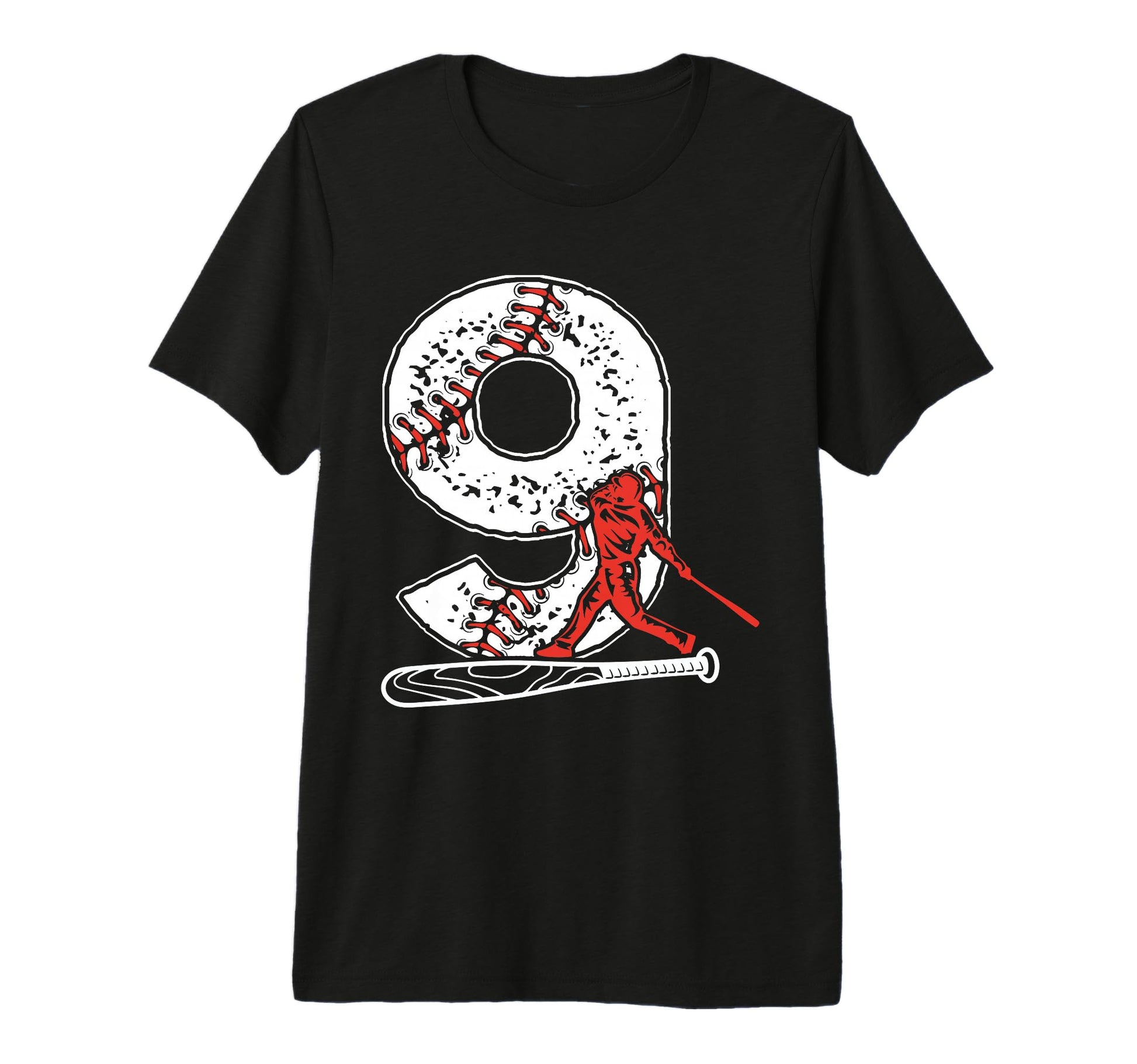 Baseball Birthday 9Th Birthday Party T-Shirt - Streetwear Style Unisex - T-Shirt, Sweatshirt, Hoodie