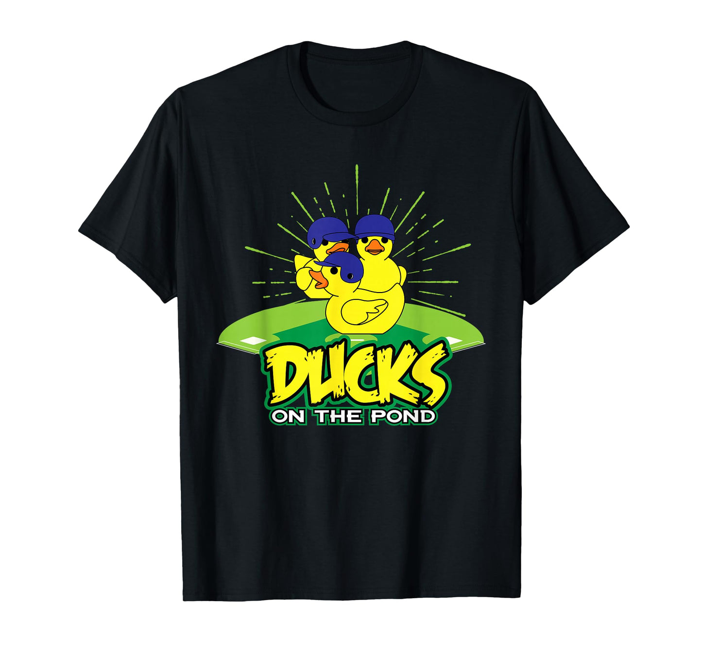 Ducks Pond Baseball Slang Bases Loaded T-Shirt - Streetwear Style Men Women - T-Shirt, Sweatshirt, Hoodie