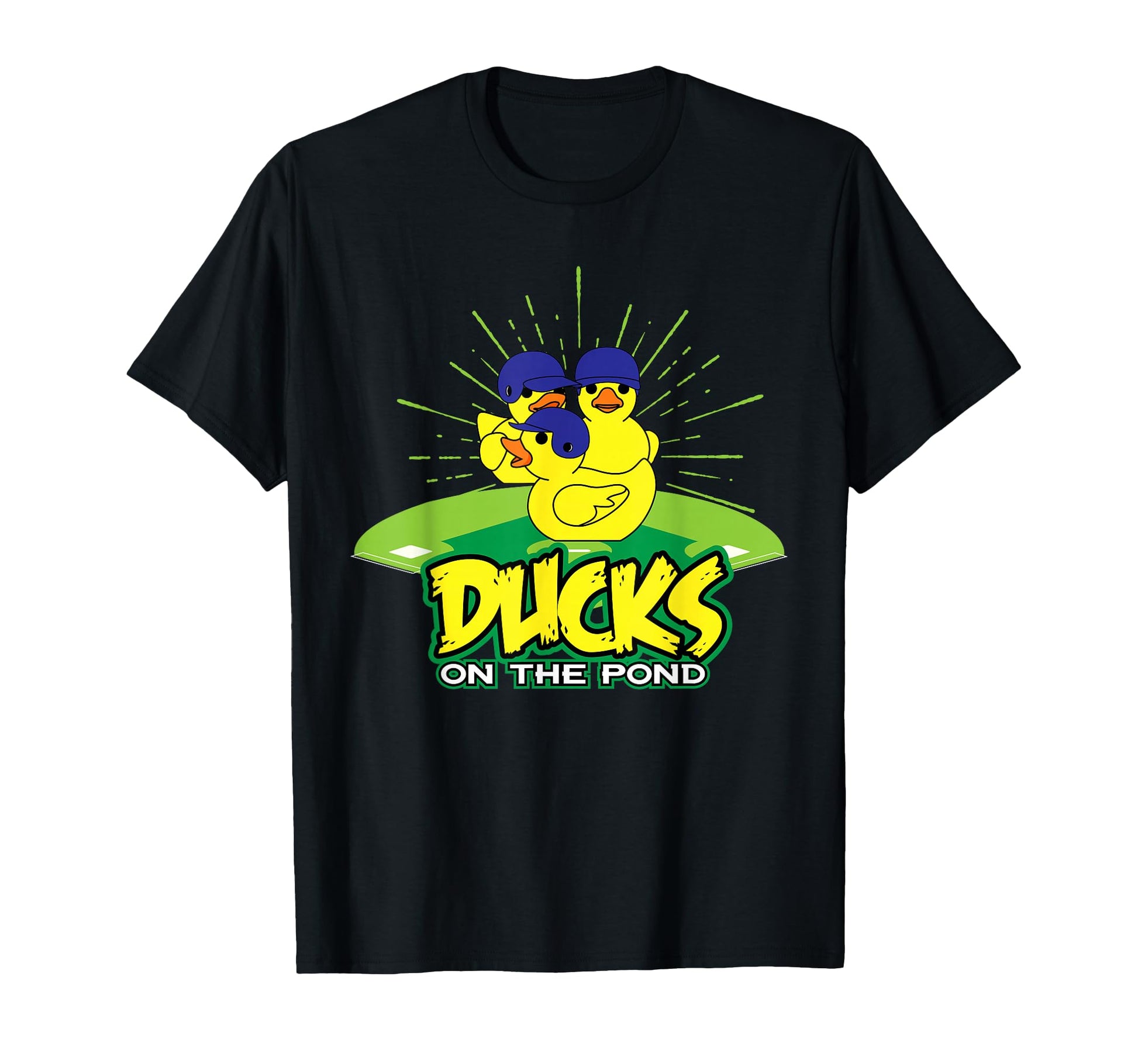 Ducks Pond Baseball Slang Bases Loaded T-Shirt - Streetwear Style Men Women - T-Shirt, Sweatshirt, Hoodie