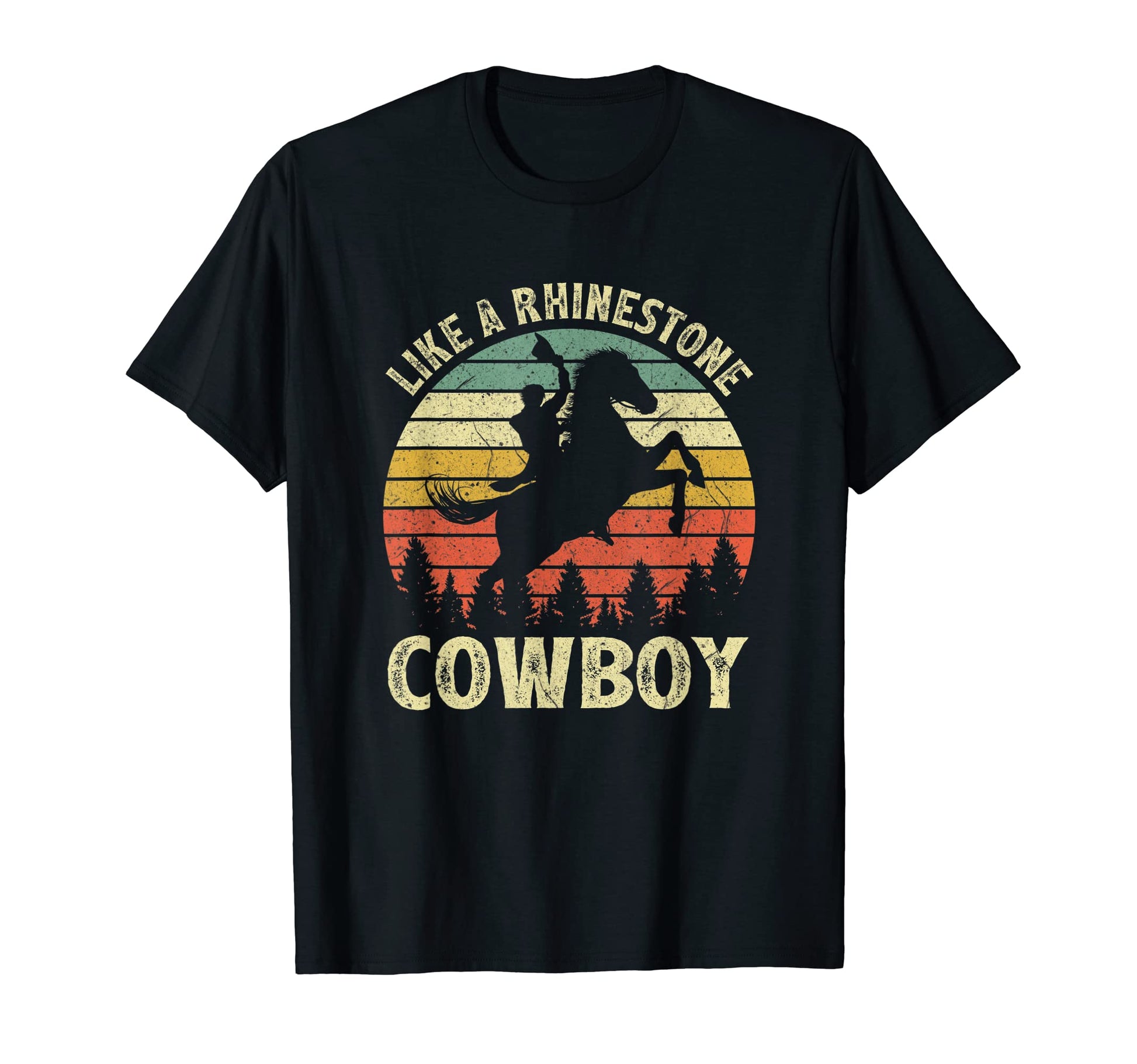 Western Rodeo Country Like Rhinestone T-Shirt - Unique Graphic for Adults - T-Shirt, Sweatshirt, Hoodie