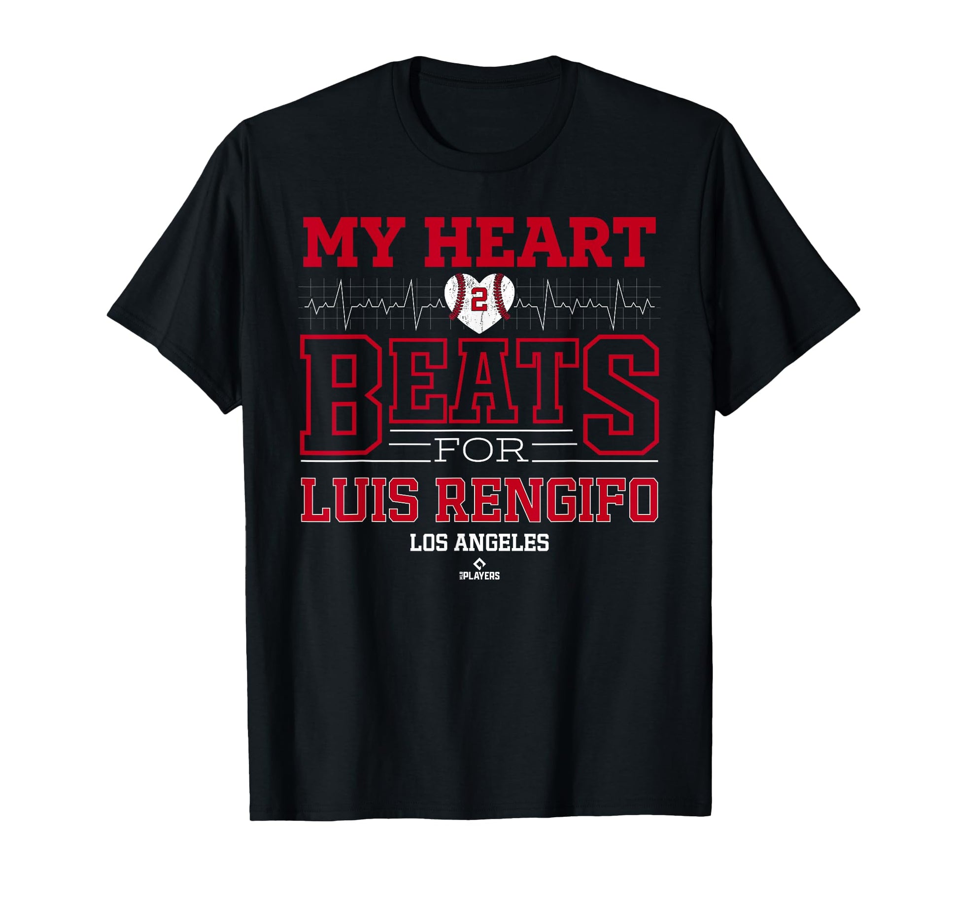 My Heart Beats Luis Rengifo Los Angeles T-Shirt - Trendy Graphic Unisex - T-Shirt, Sweatshirt, Hoodie