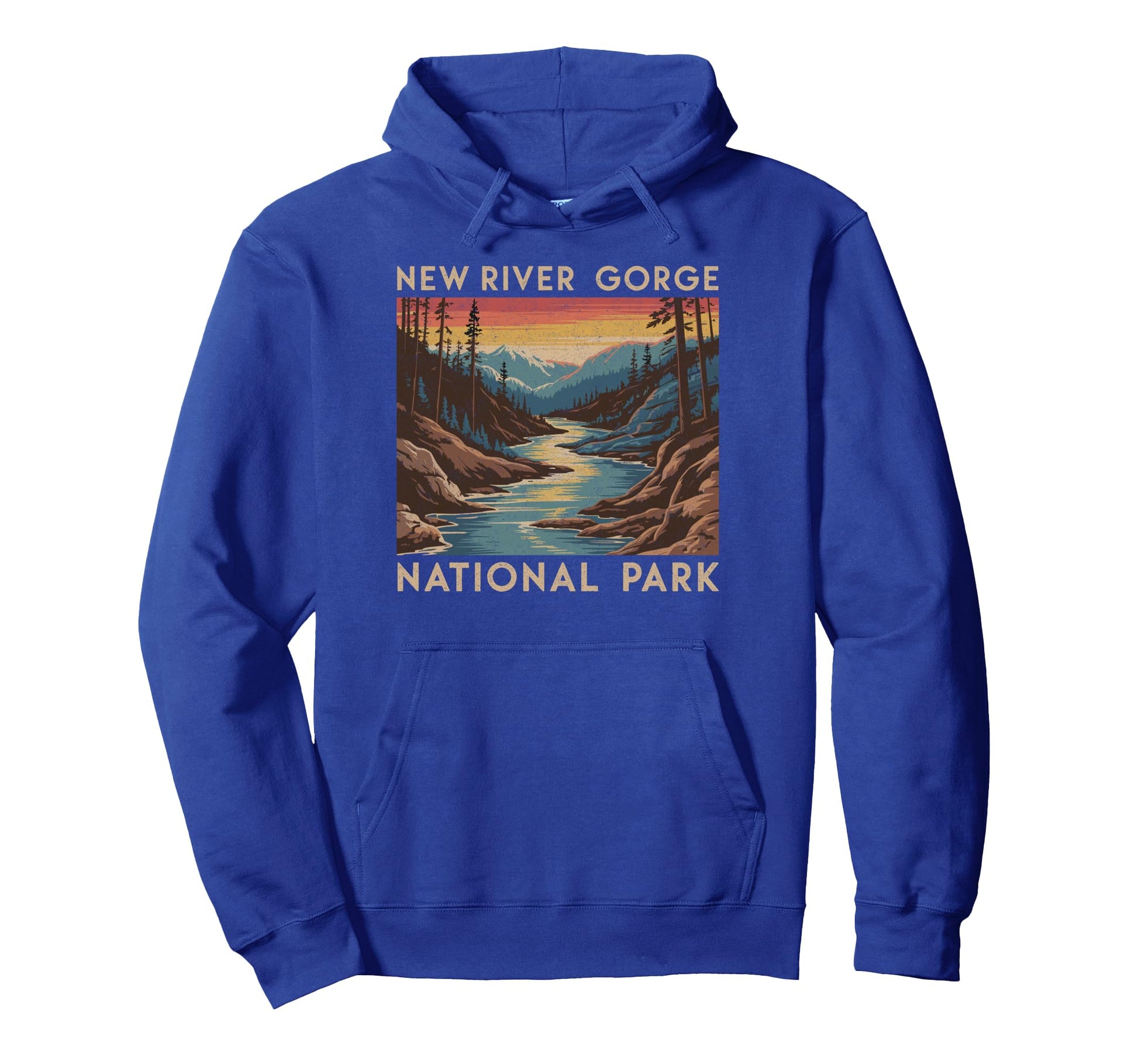 New River Gorge National Park Bridge Hoodie - Streetwear Style Men Women - T-Shirt, Sweatshirt, Hoodie