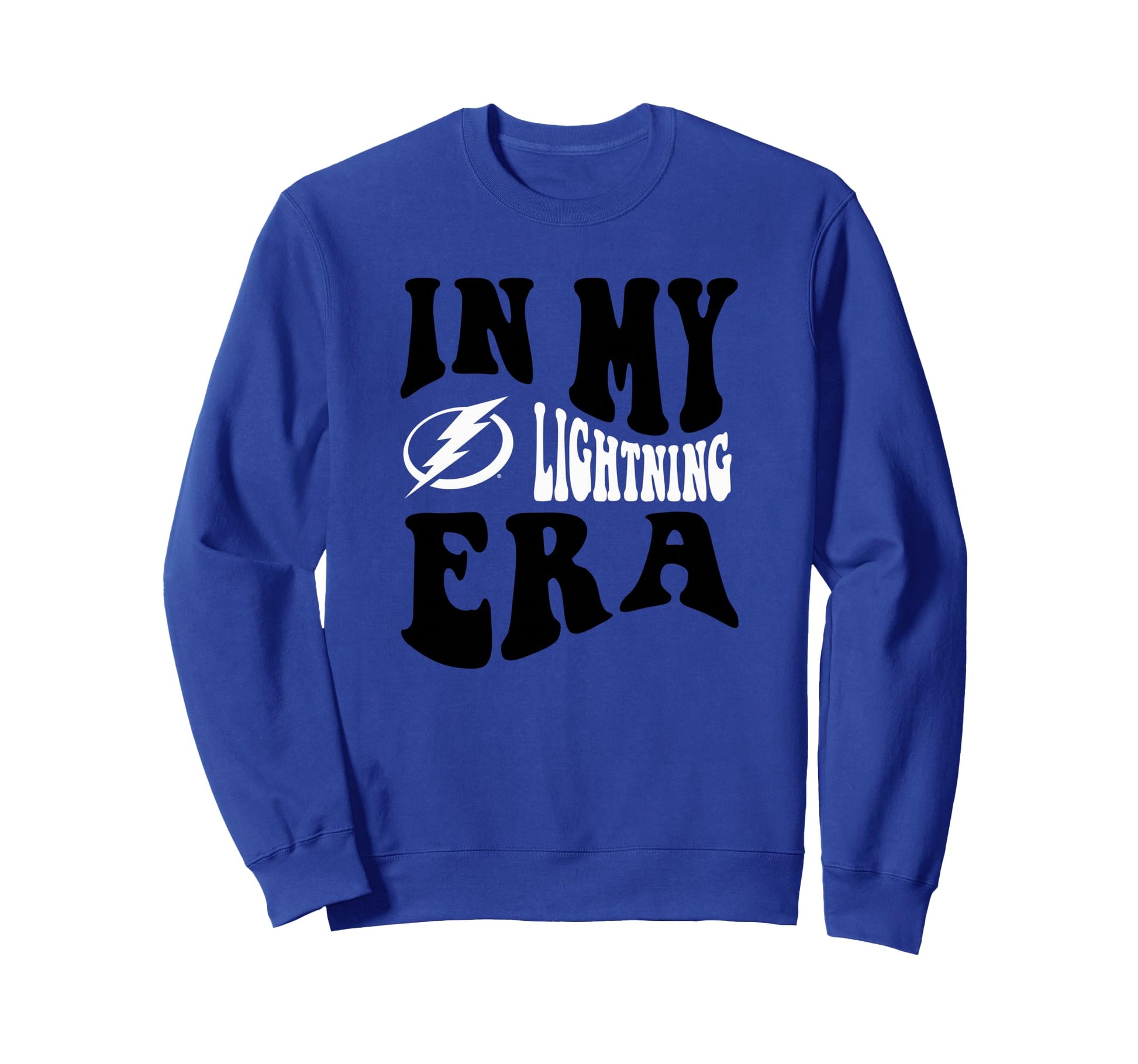 Tampa Bay Lightning Era Royal Blue Sweatshirt - Trendy Graphic Men Women - T-Shirt, Sweatshirt, Hoodie