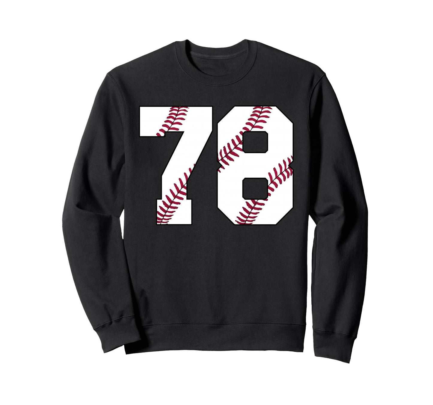 Baseball 1948 78Th Birthday 78 Years Sweatshirt - Graphic Print for Adults - T-Shirt, Sweatshirt, Hoodie